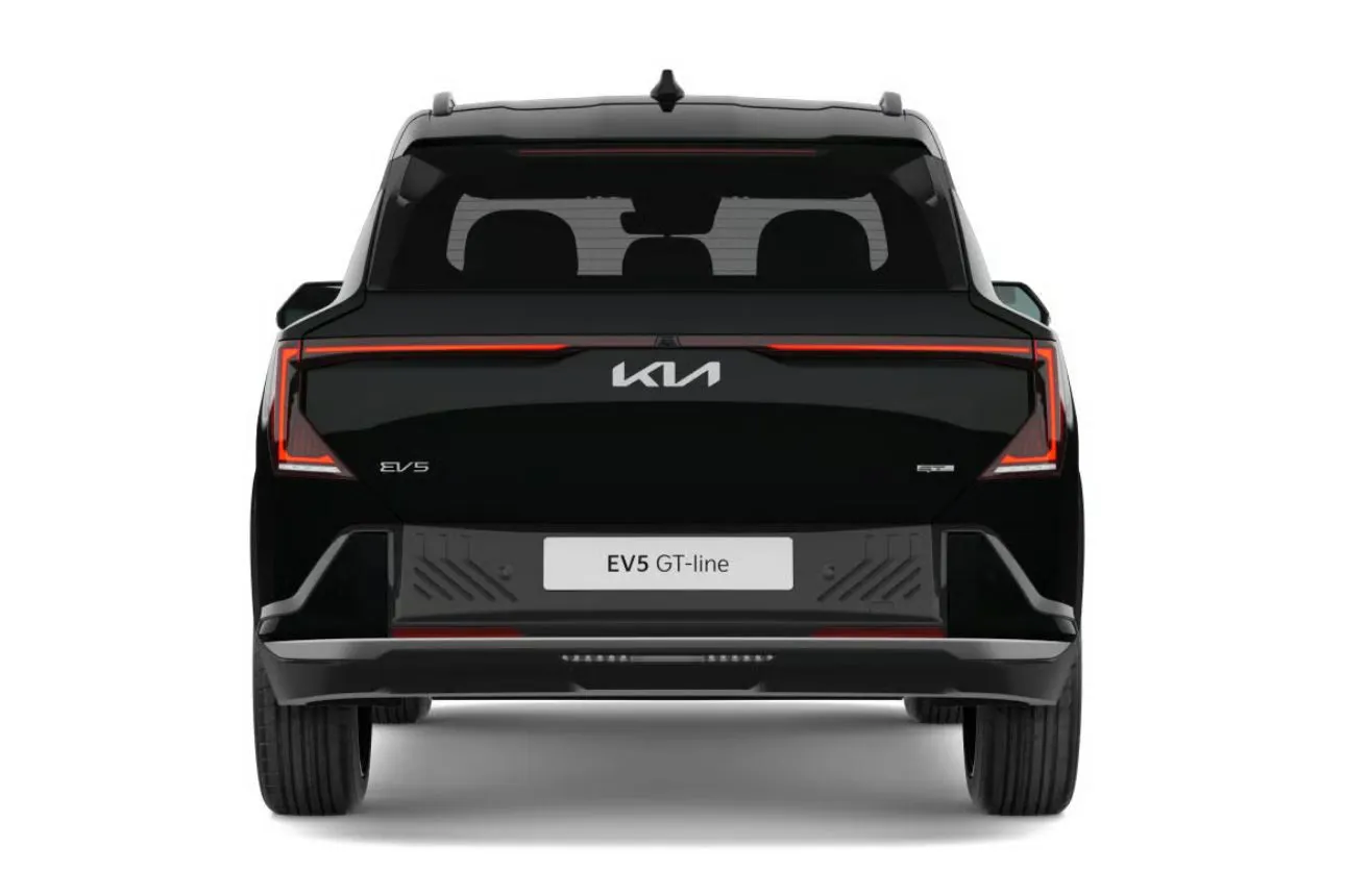 Kia EV5 met kenteken 72207 – interieur