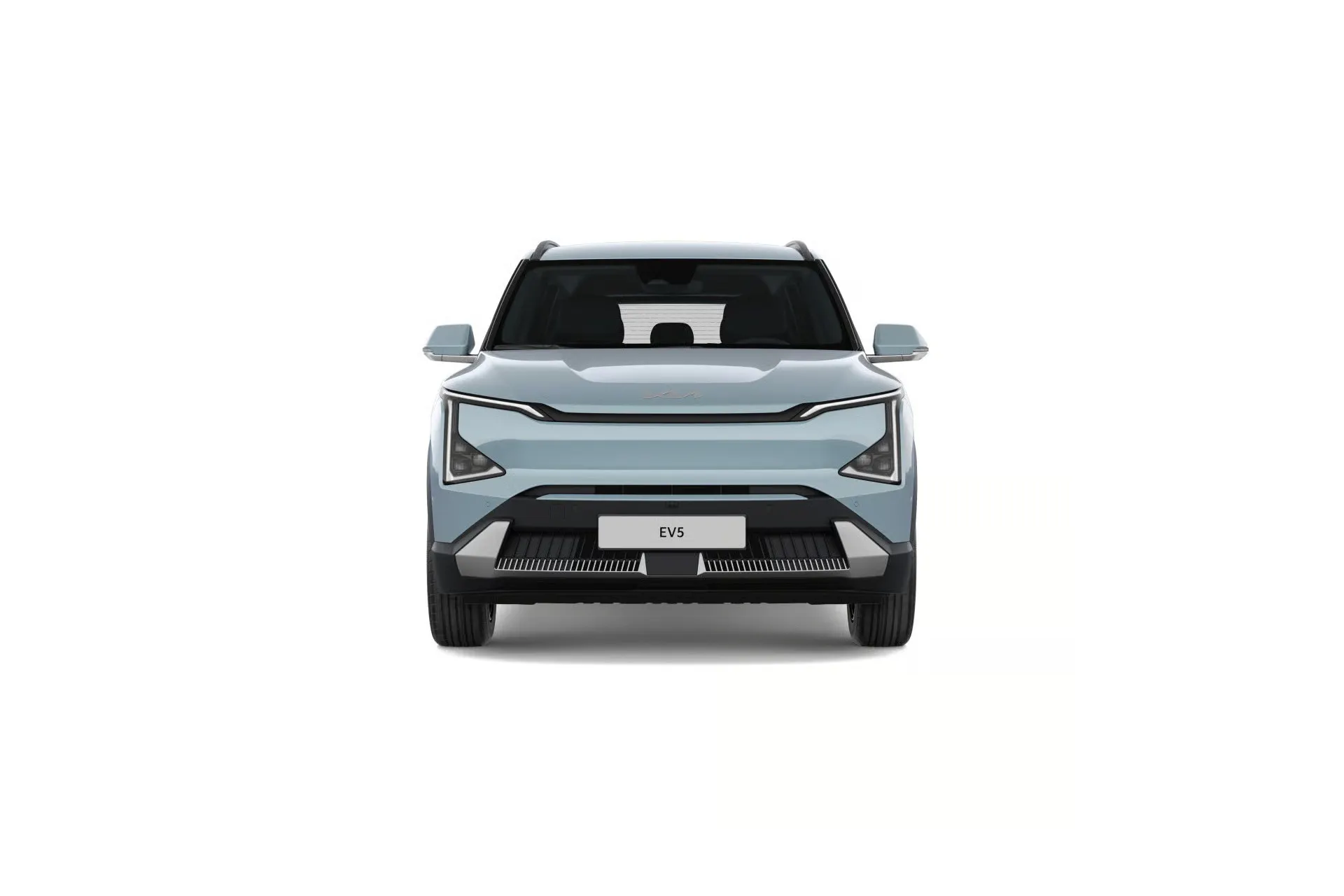 Kia EV5 met kenteken 72297 – achteraanzicht