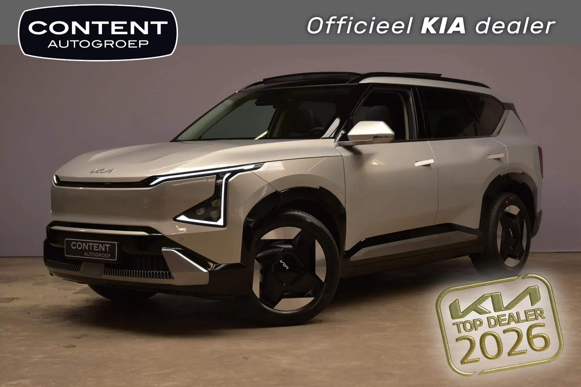 Kia EV5 met kenteken 72300 – vooraanzicht