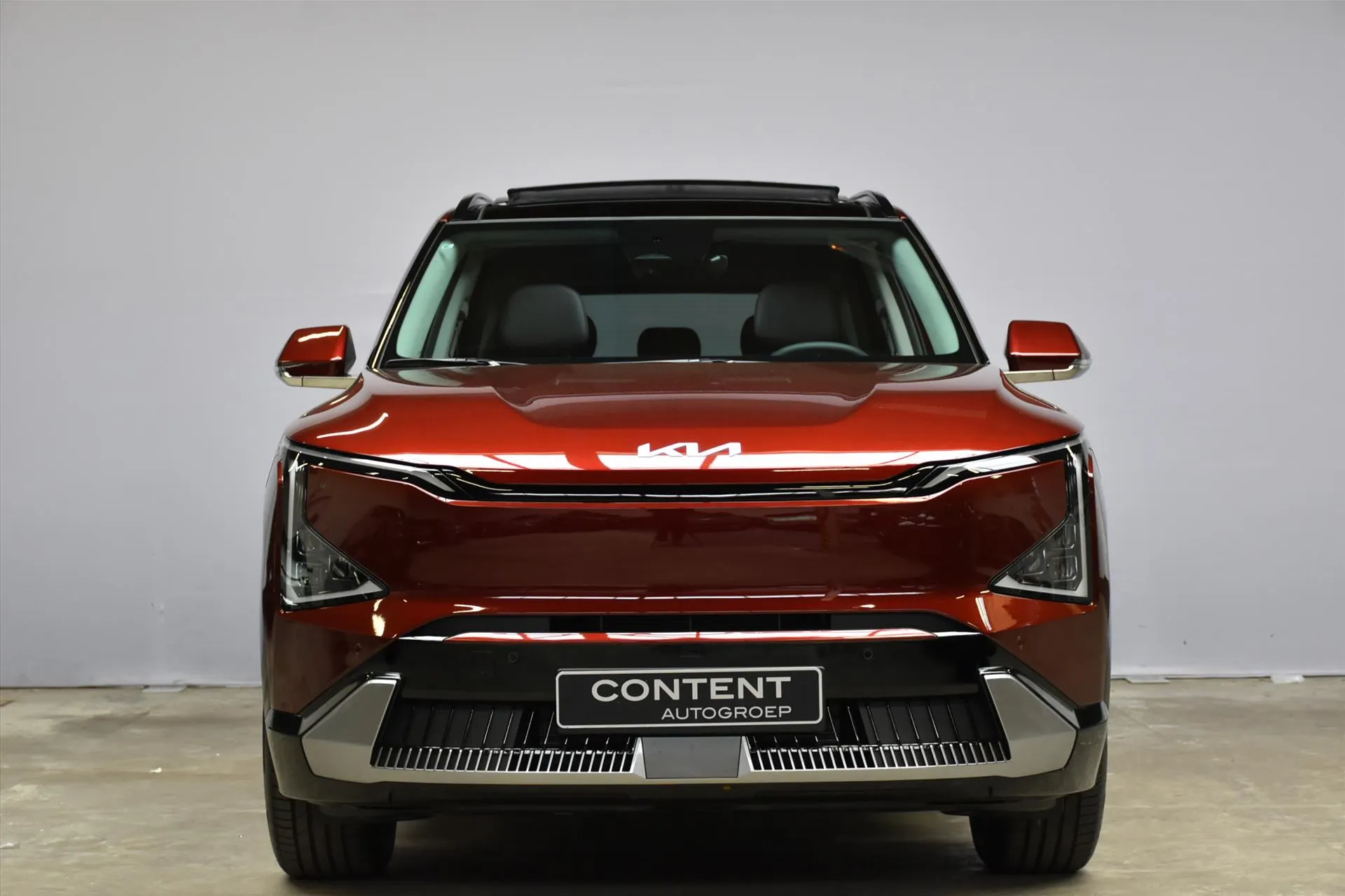 Kia EV5 met kenteken 72301 – interieur