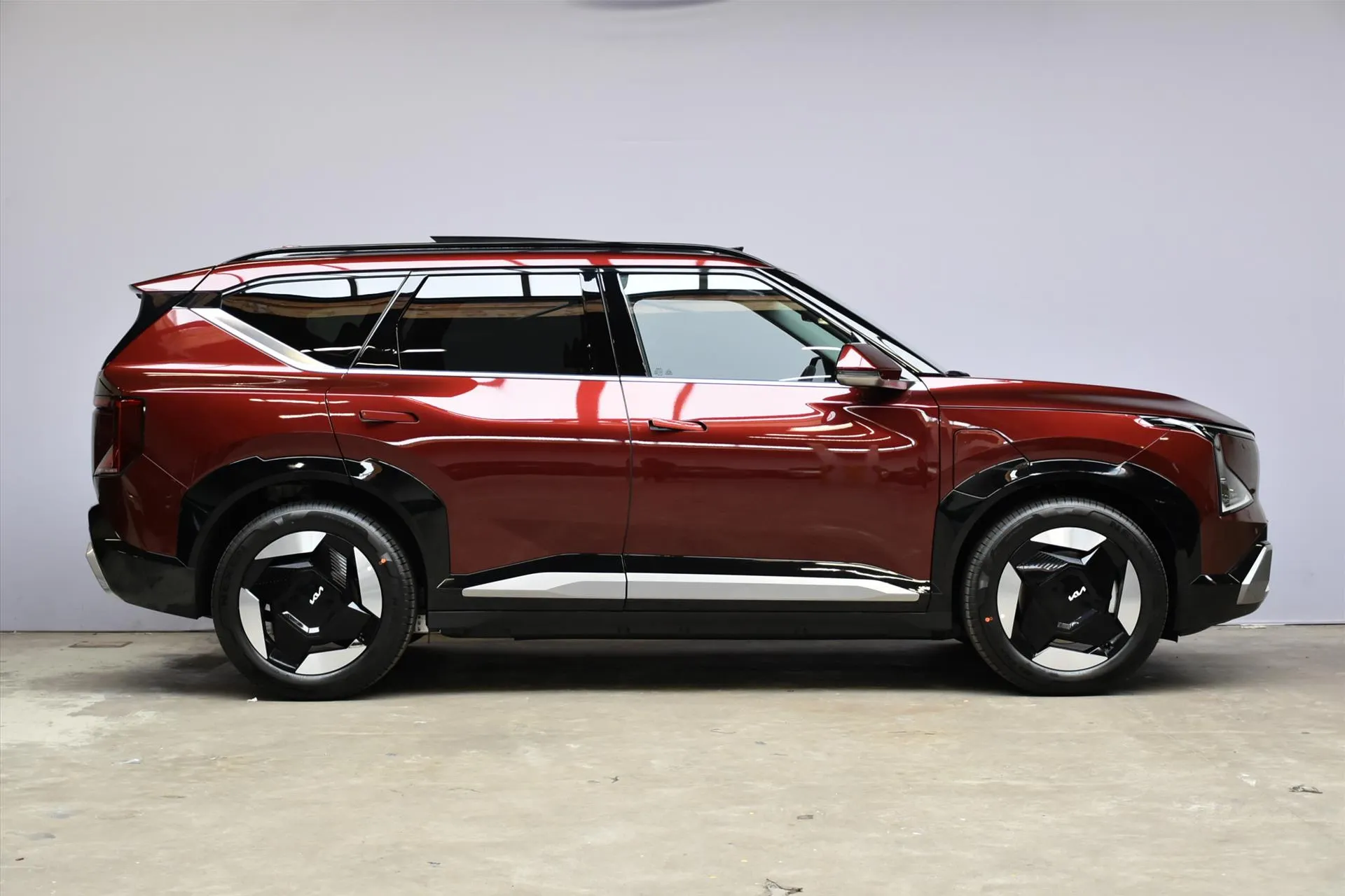 Kia EV5 met kenteken 72301 – detailfoto