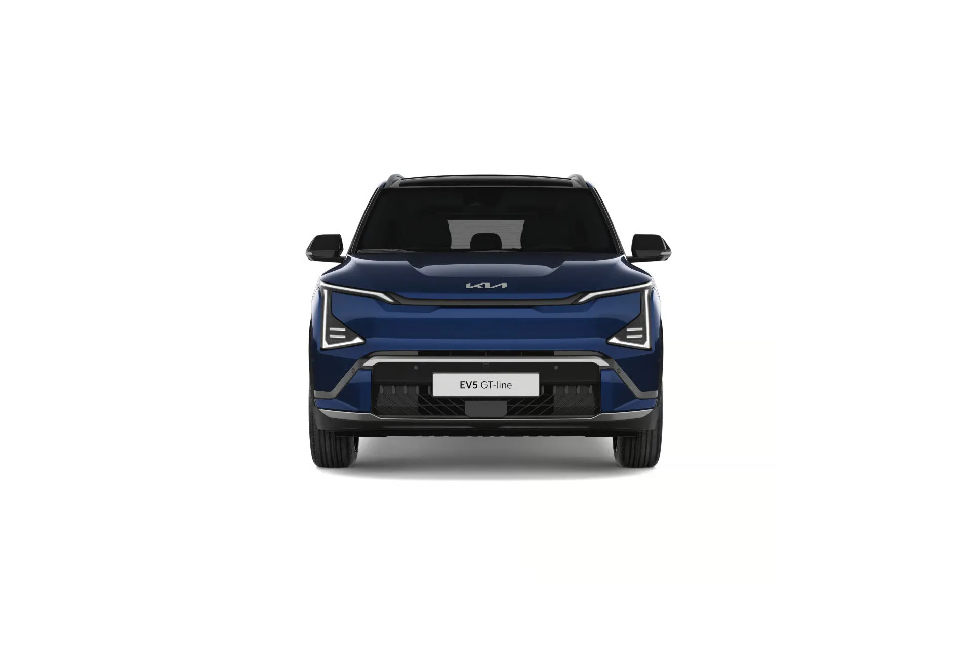 Kia EV5 met kenteken 72303 – achteraanzicht