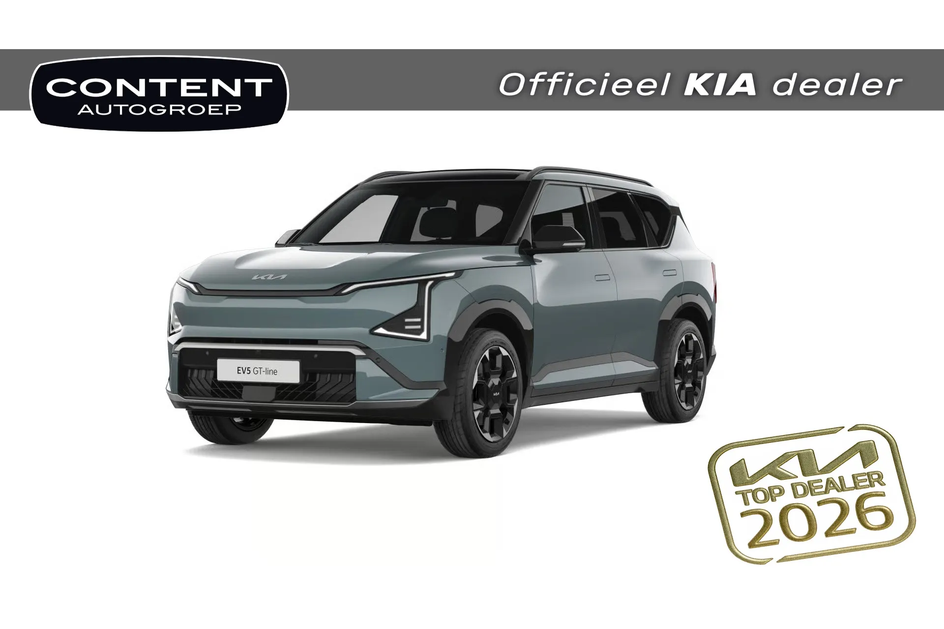 Kia EV5 met kenteken 72304 – vooraanzicht