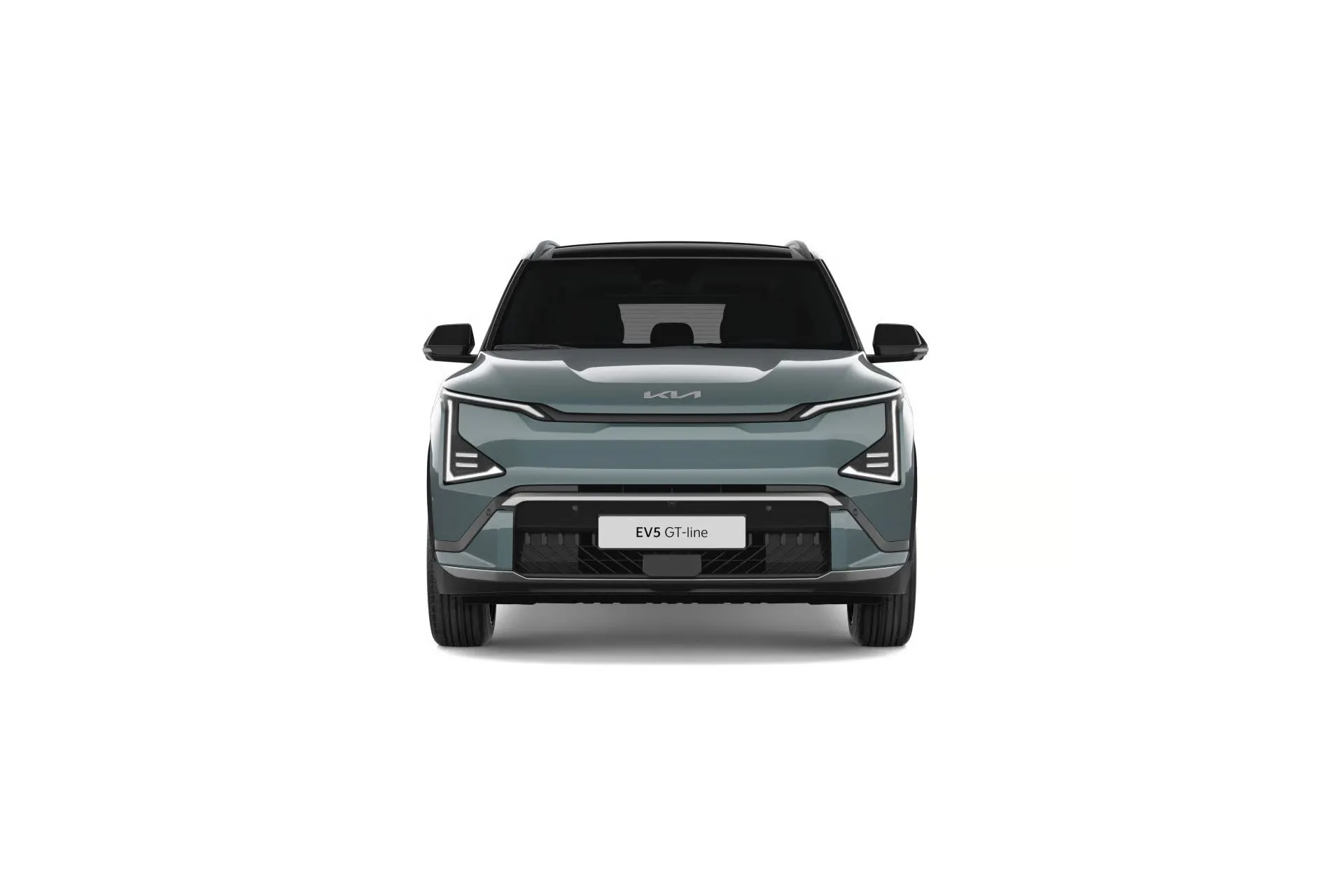Kia EV5 met kenteken 72304 – achteraanzicht