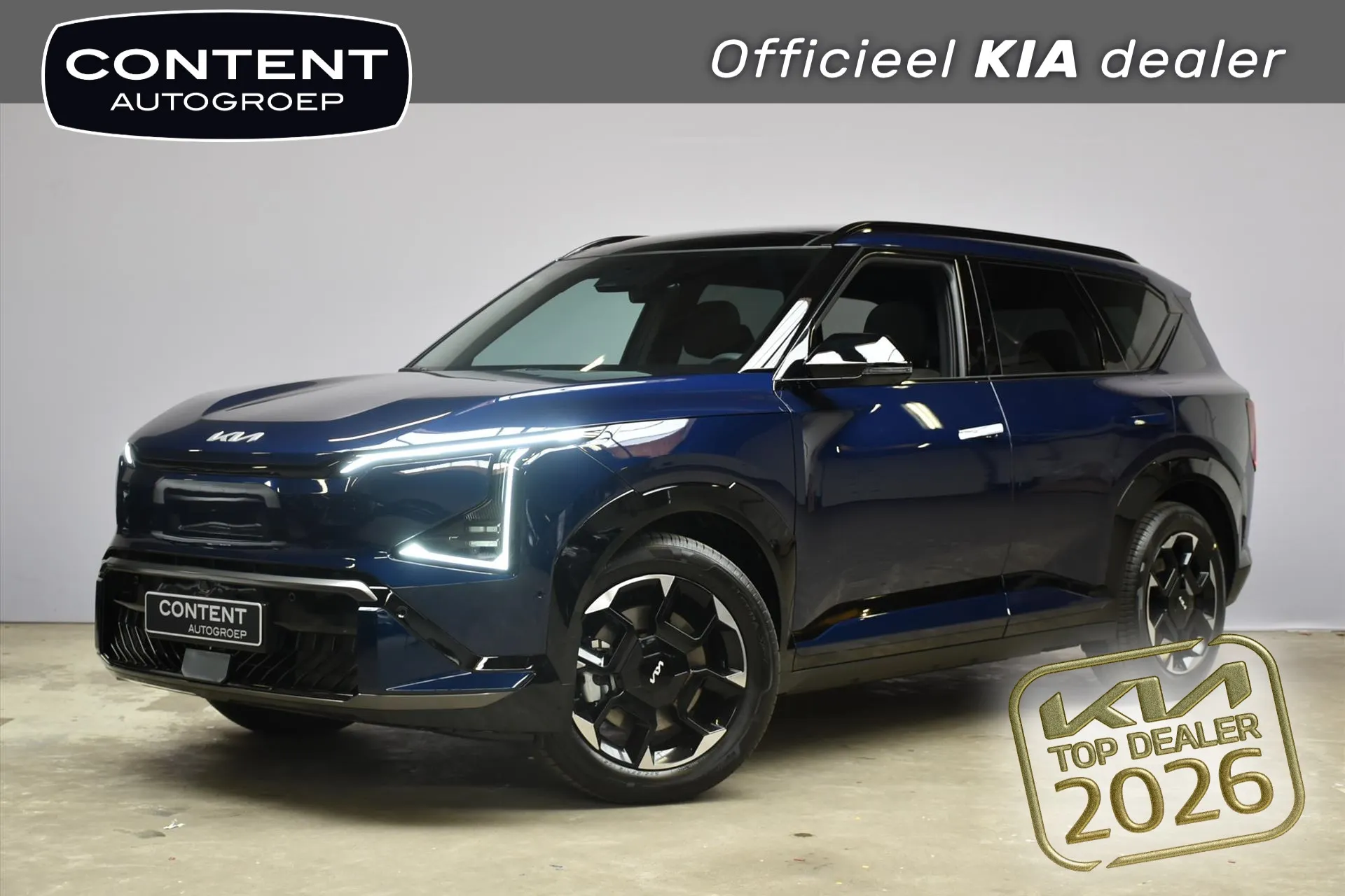 Kia EV5 met kenteken 72308 – vooraanzicht