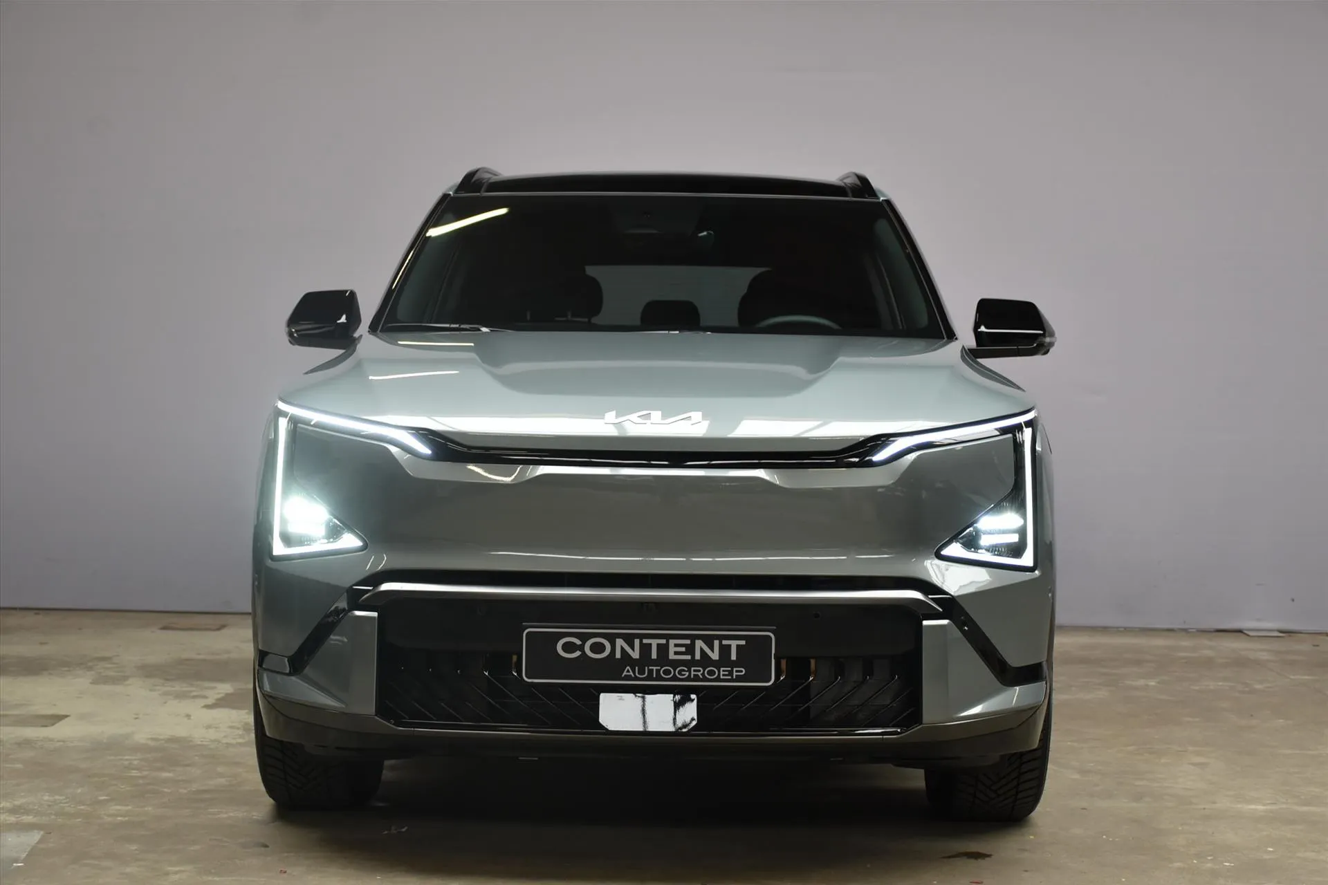 Kia EV5 met kenteken 72309 – interieur