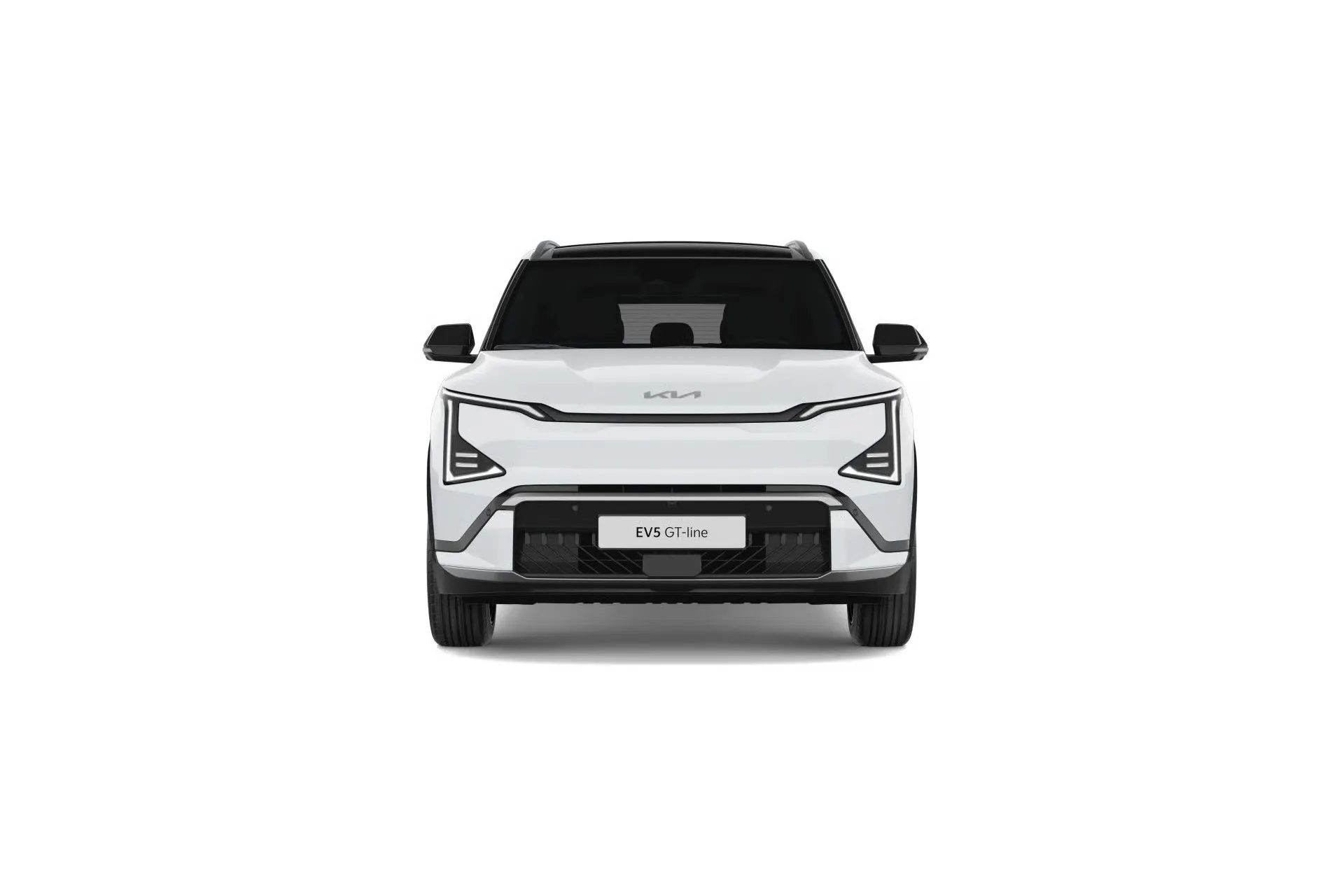 Kia EV5 met kenteken 72311 – achteraanzicht