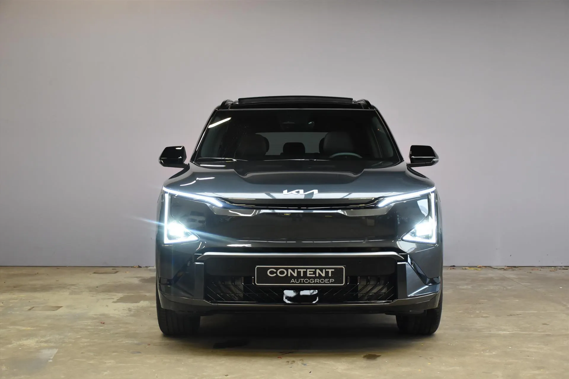 Kia EV5 met kenteken 72315 – interieur
