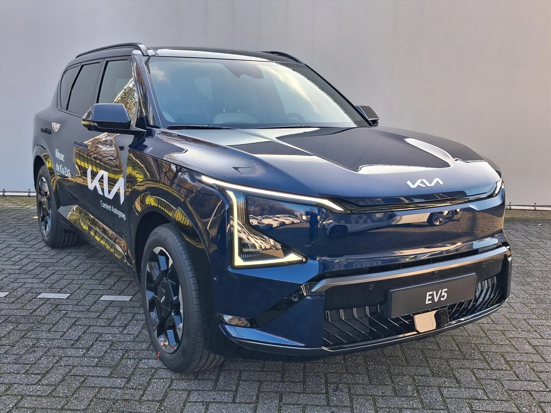 Kia EV5 met kenteken 73526 – interieur