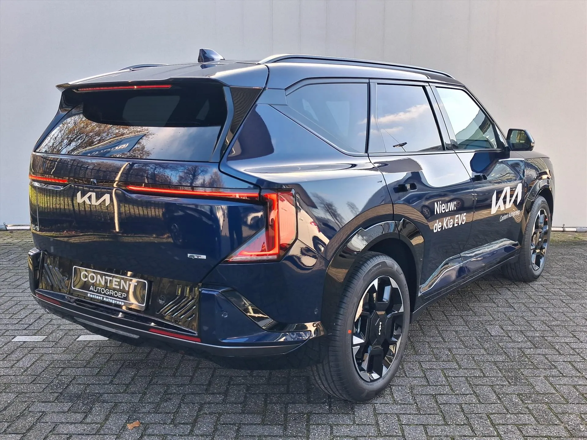 Kia EV5 met kenteken 73526 – detailfoto