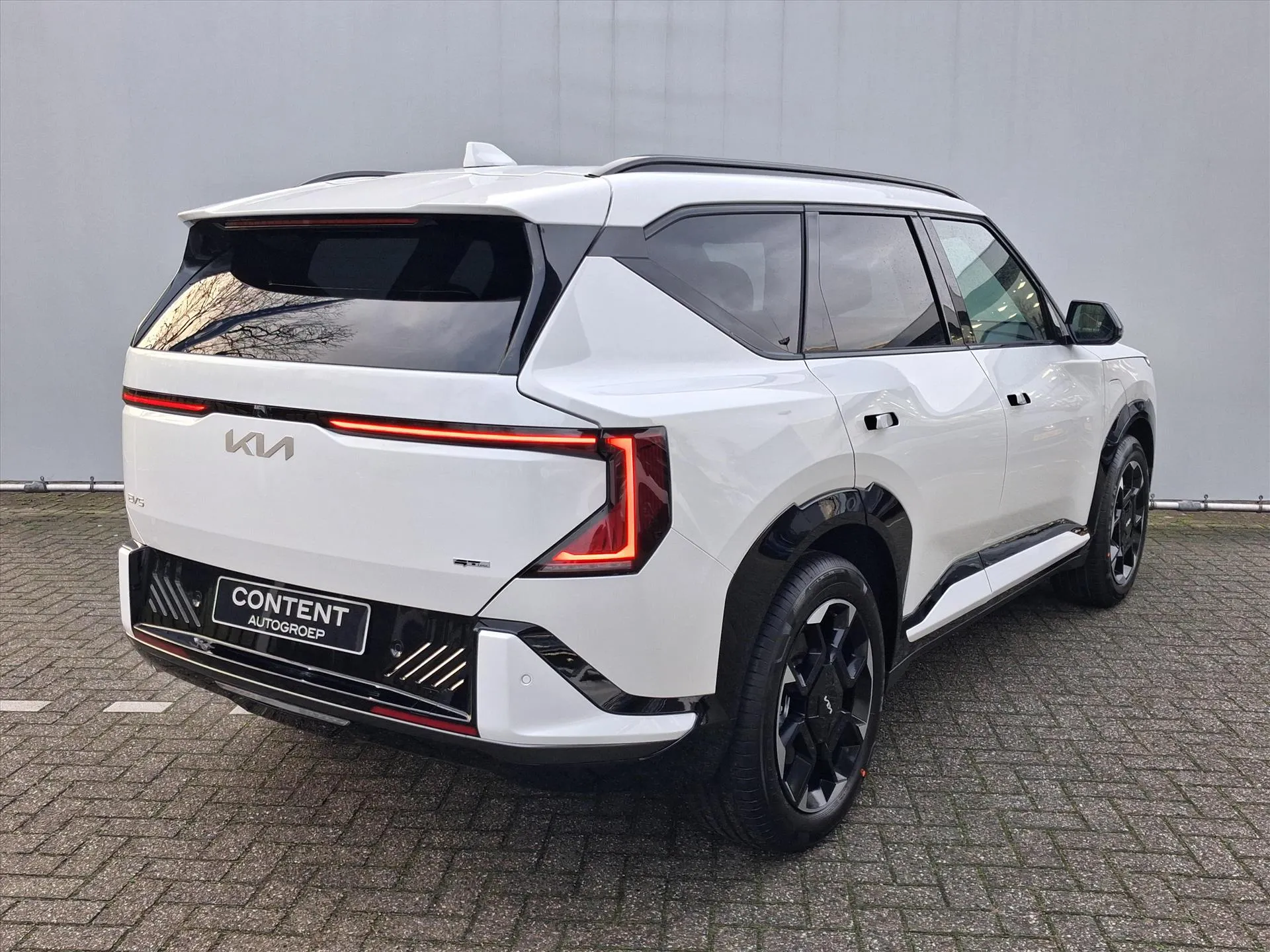 Kia EV5 met kenteken 73919 – dashboard