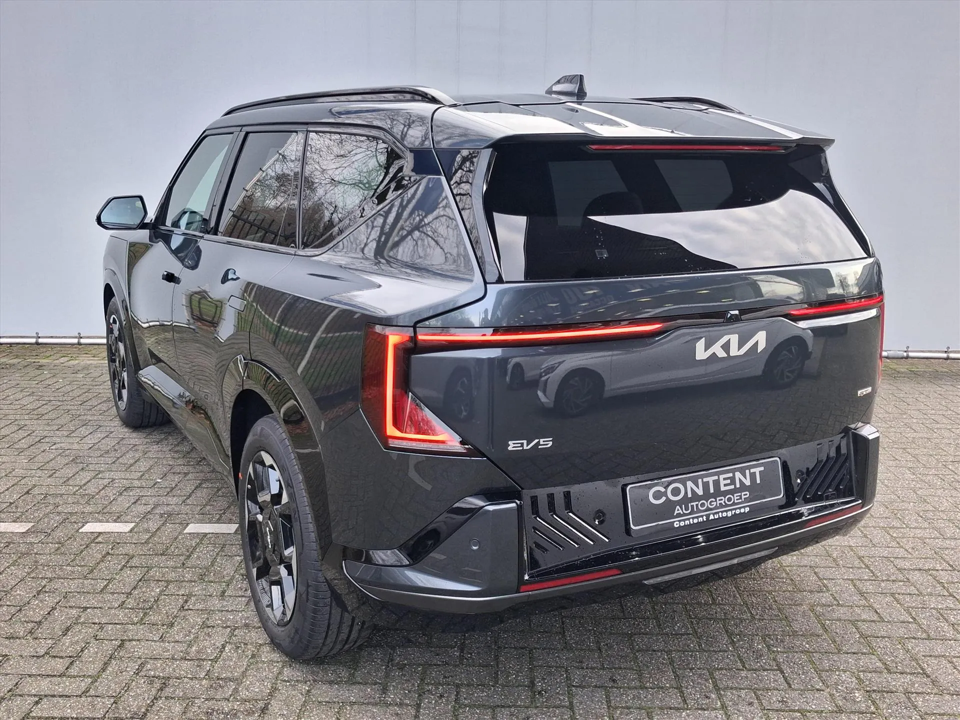 Kia EV5 met kenteken 73921 – detailfoto