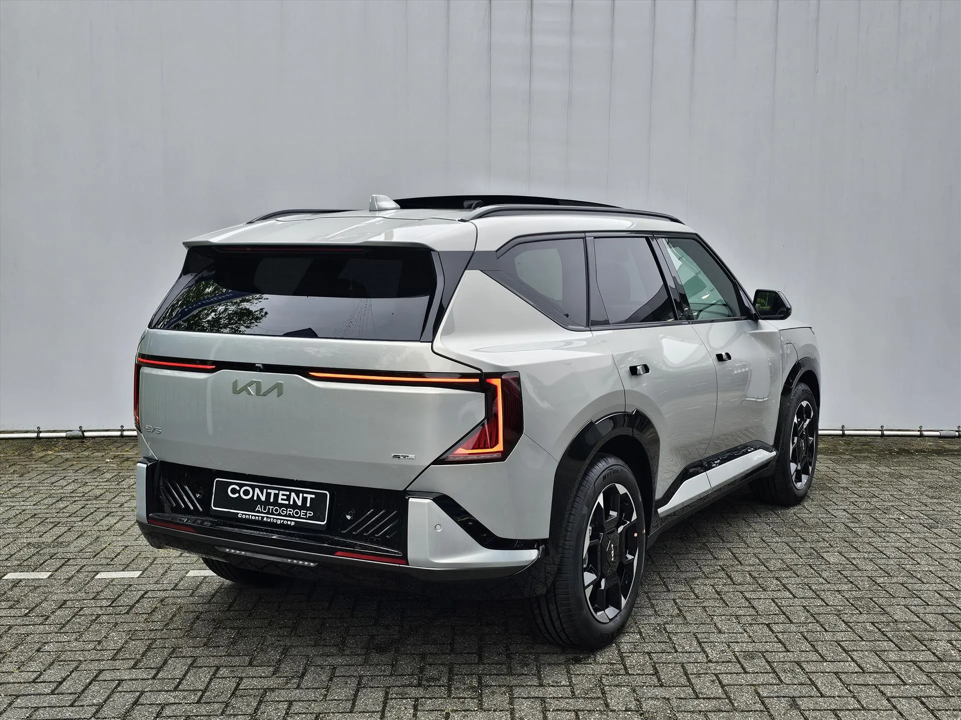 Kia EV5 met kenteken 76786 – dashboard