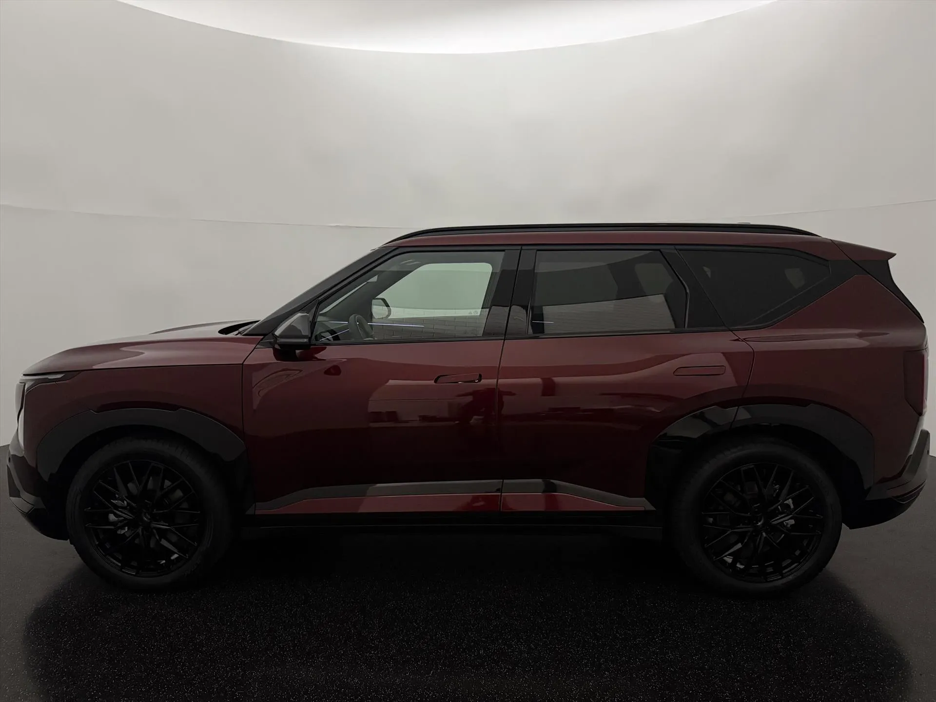 Kia EV5 met kenteken KJG-26-S – achteraanzicht