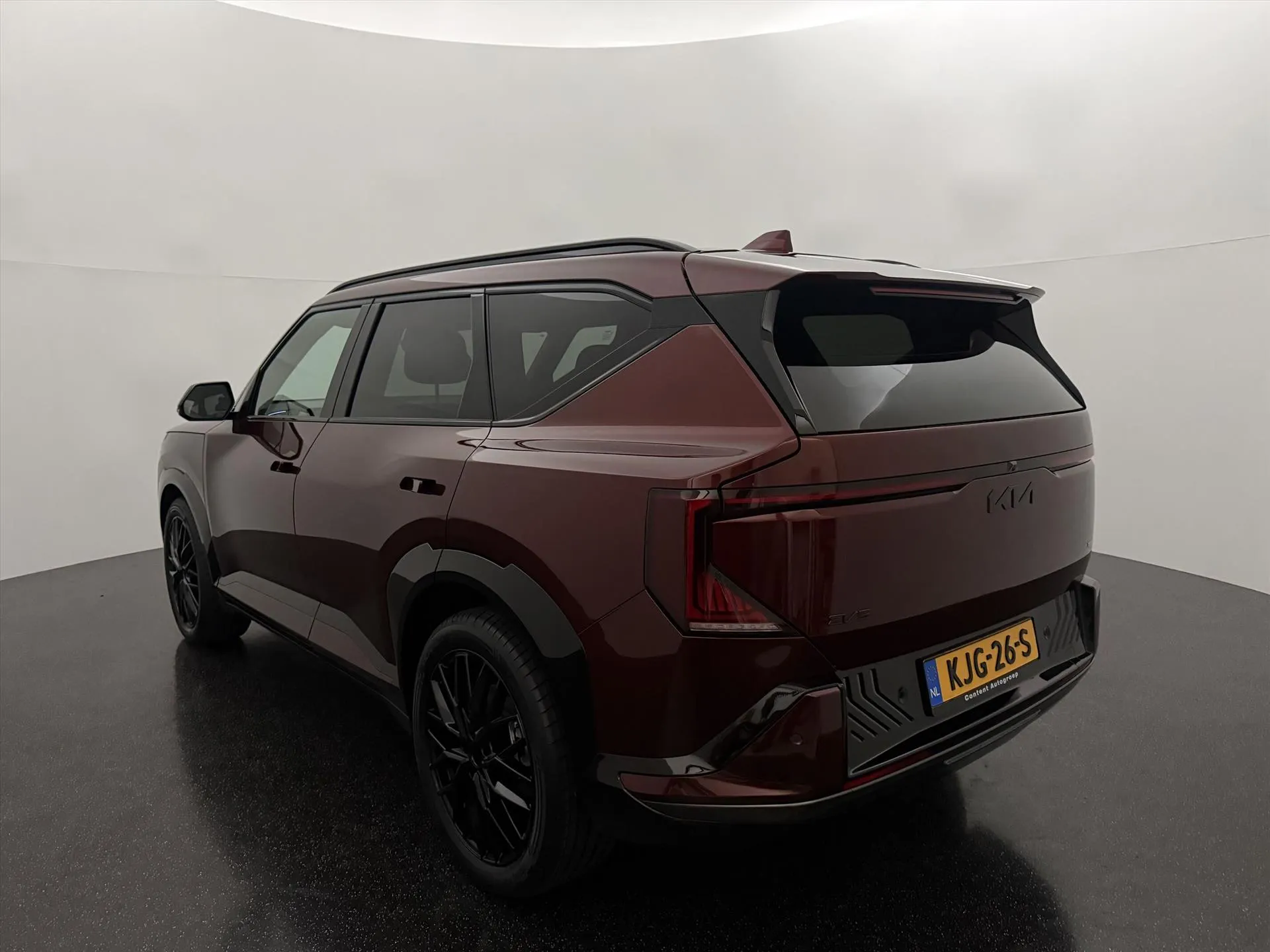 Kia EV5 met kenteken KJG-26-S – interieur