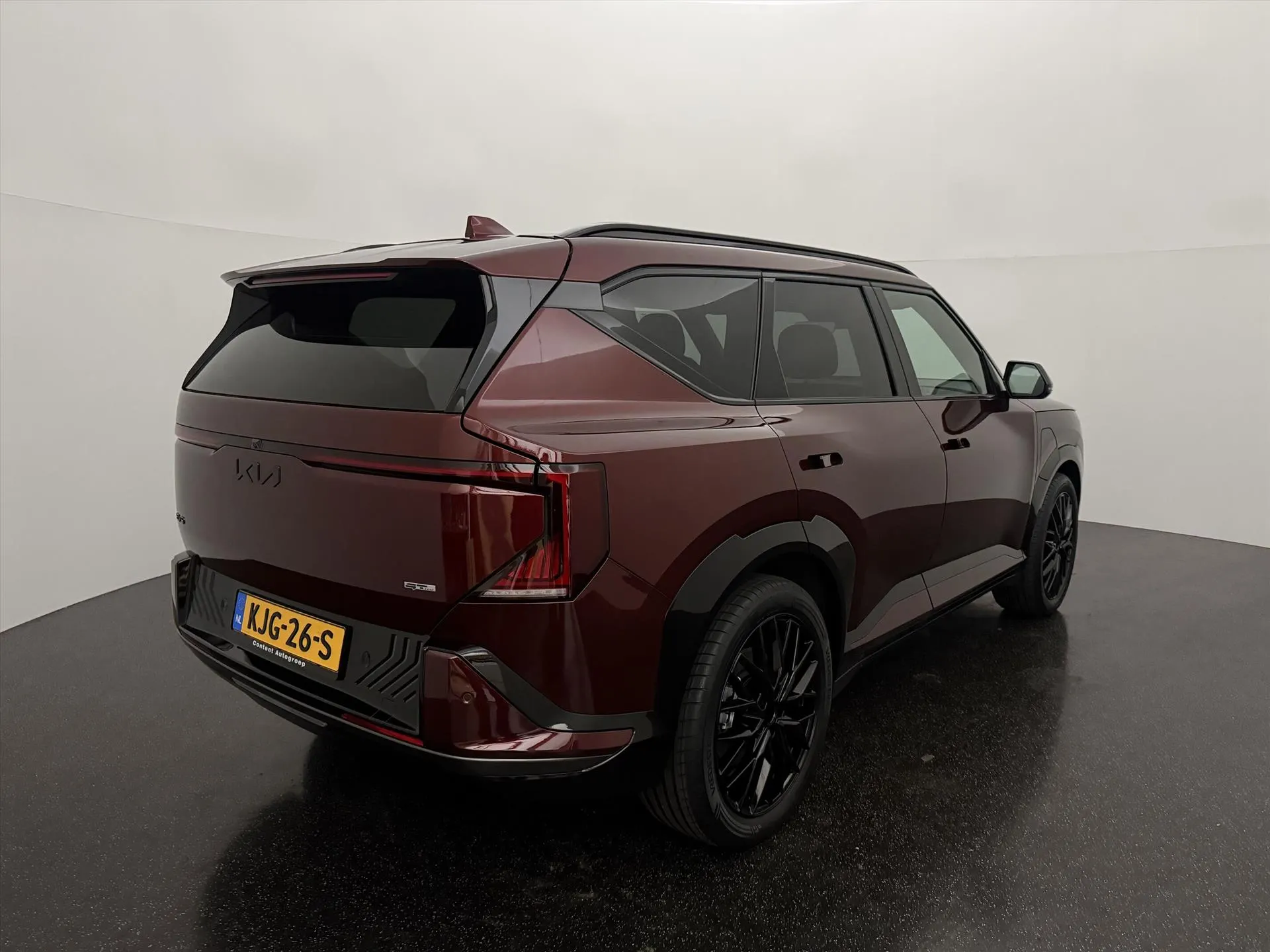 Kia EV5 met kenteken KJG-26-S – detailfoto