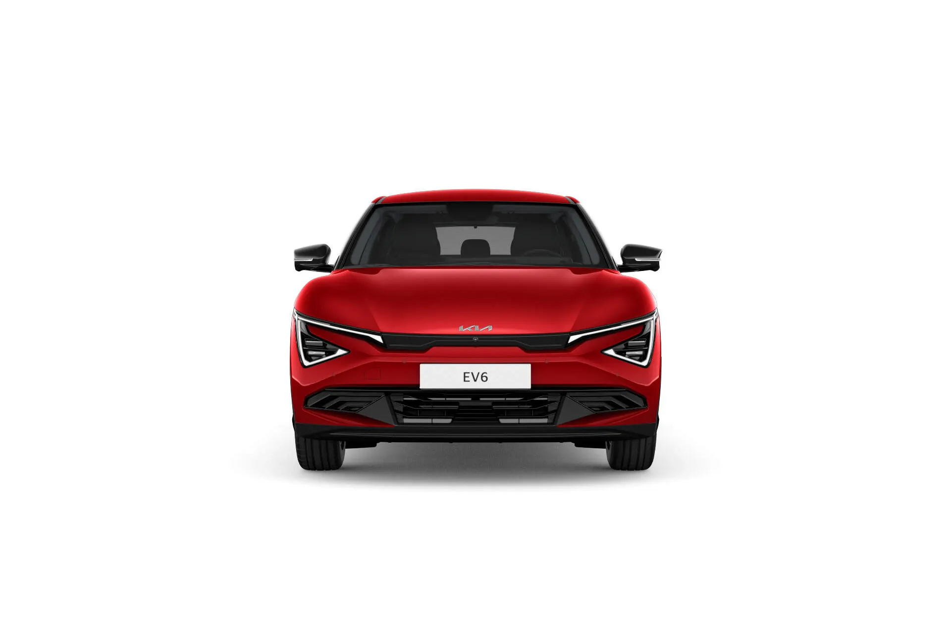 Kia EV6 met kenteken 64860 – achteraanzicht