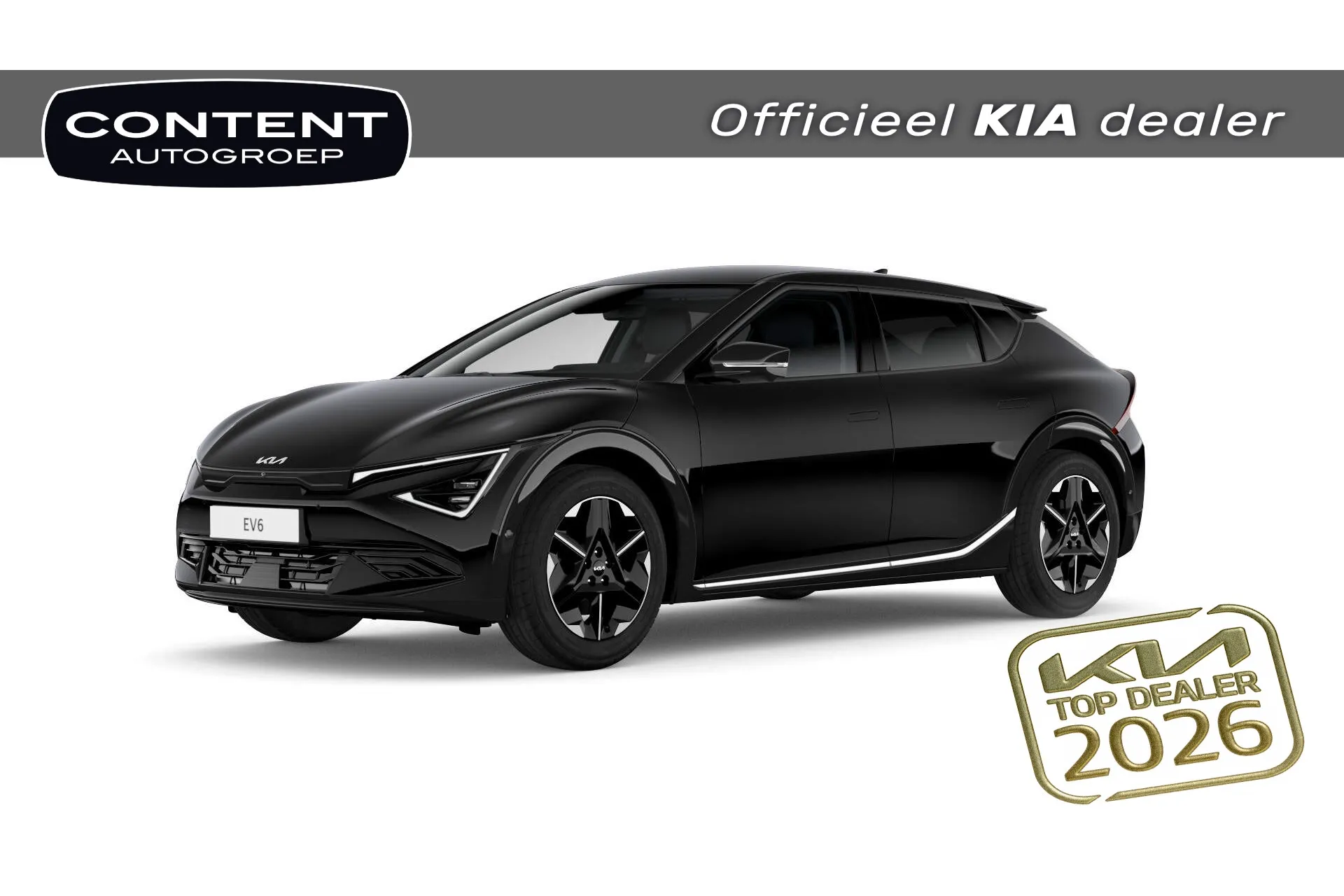 Kia EV6 met kenteken 64861 – vooraanzicht