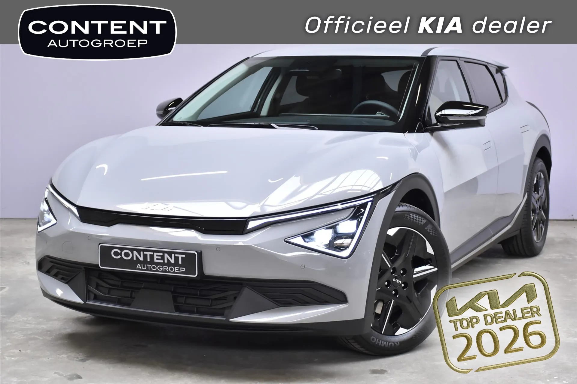 Kia EV6 met kenteken 65529 – vooraanzicht