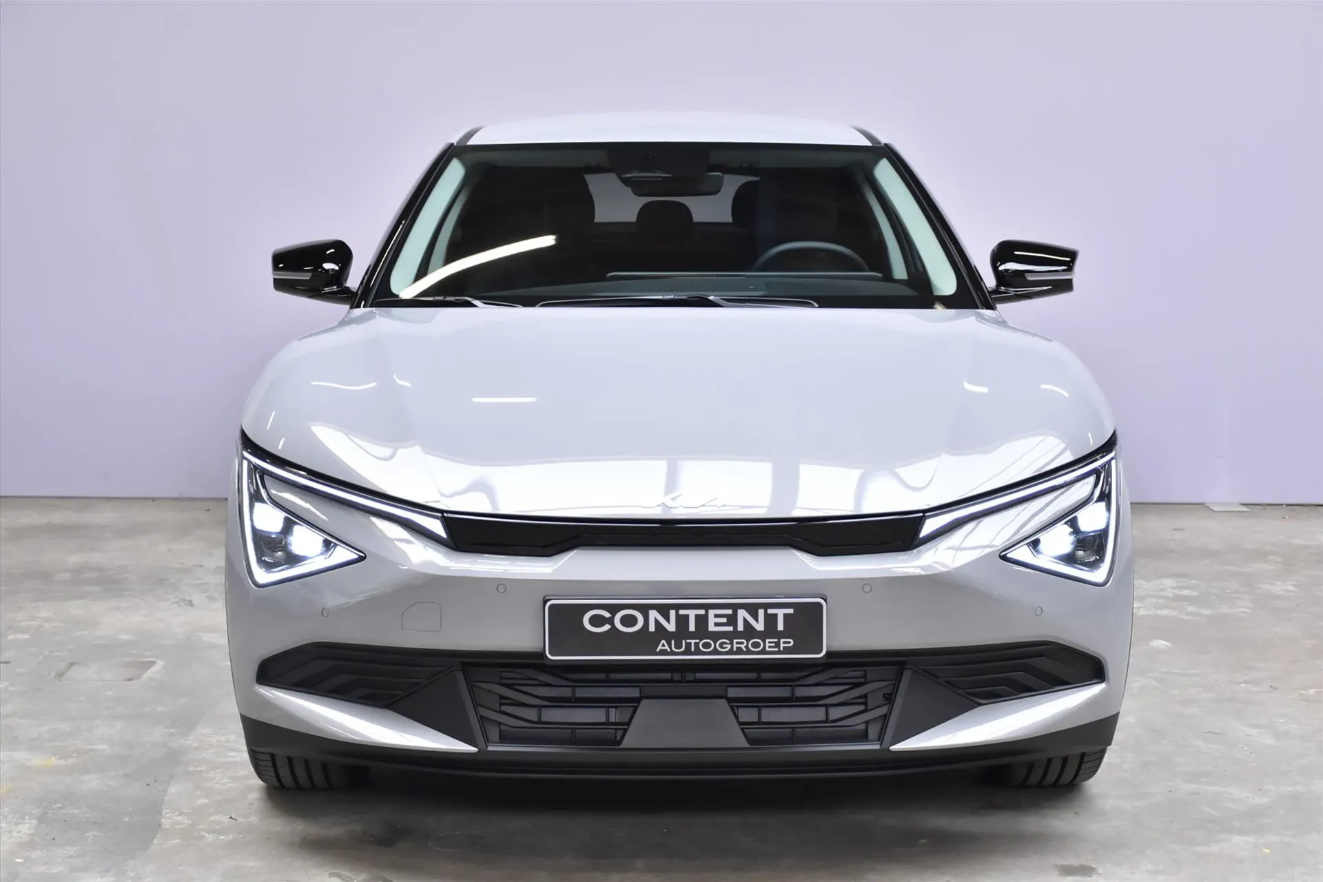 Kia EV6 met kenteken 65529 – achteraanzicht