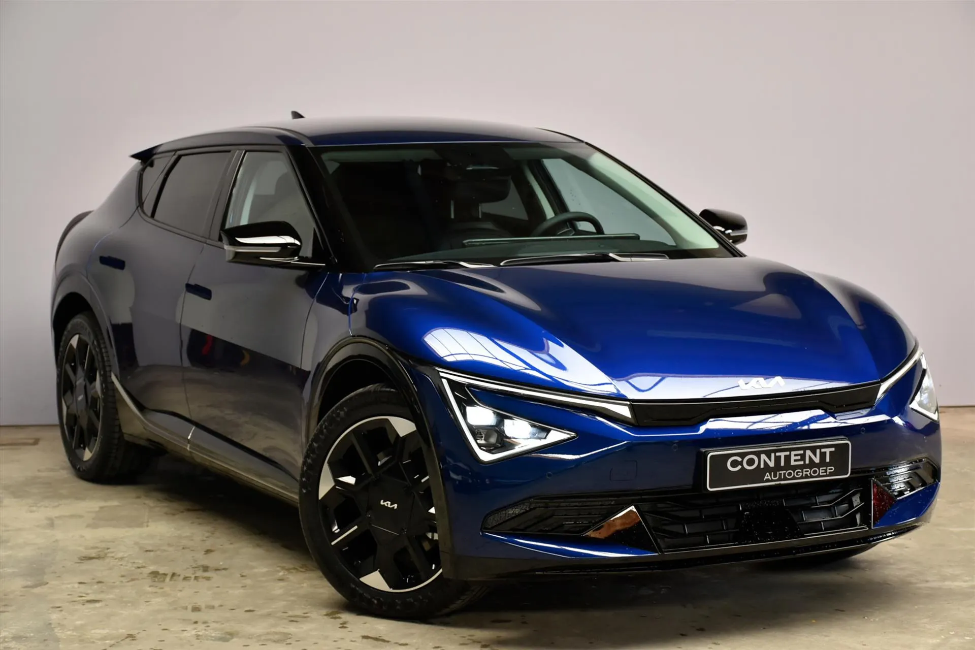Kia EV6 met kenteken 69393 – interieur