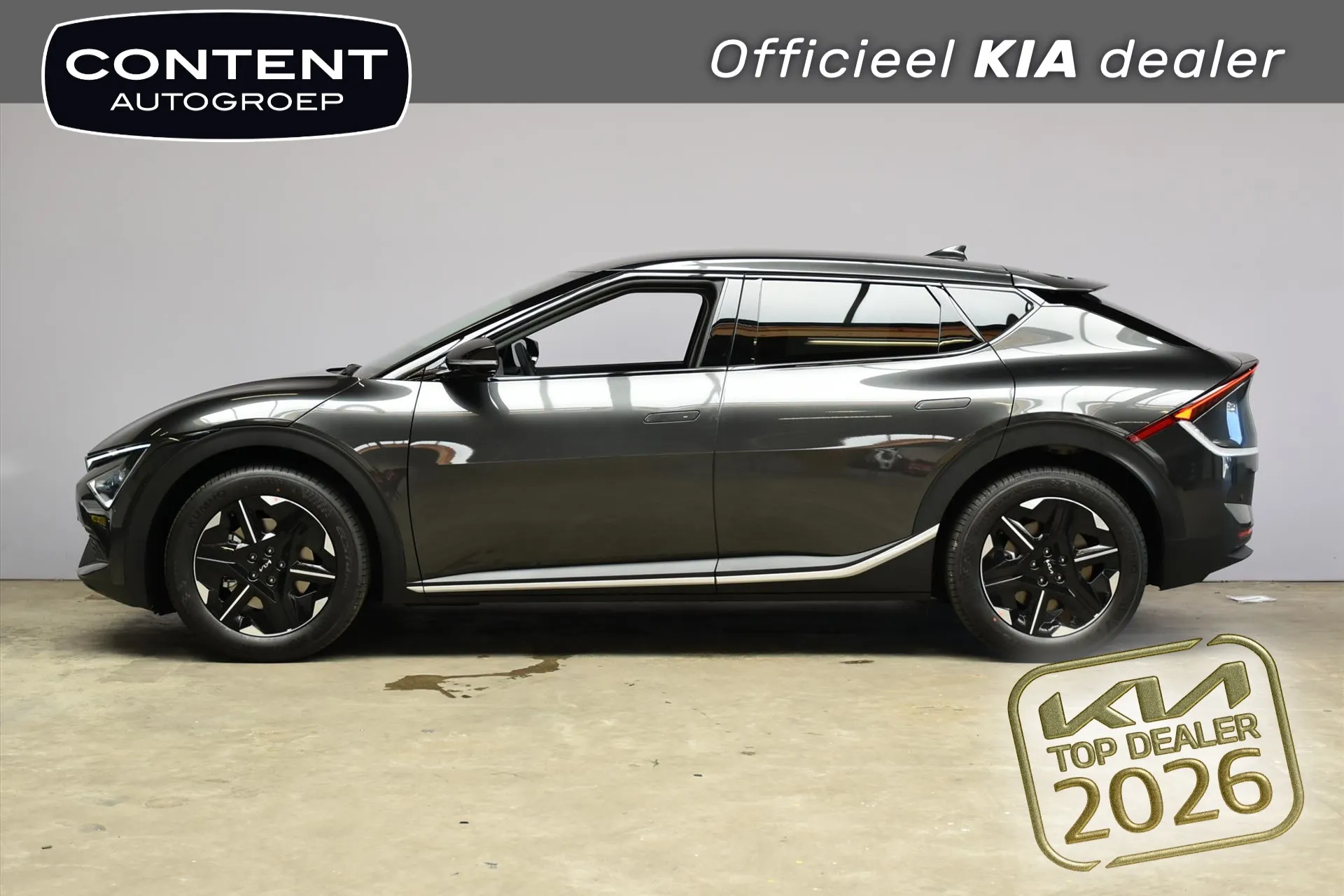 Kia EV6 met kenteken 71752 – achteraanzicht