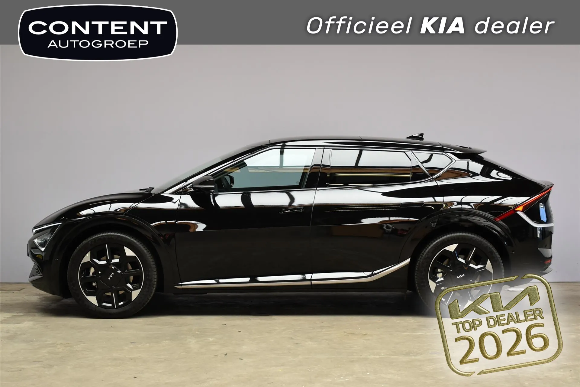 Kia EV6 met kenteken 71753 – achteraanzicht