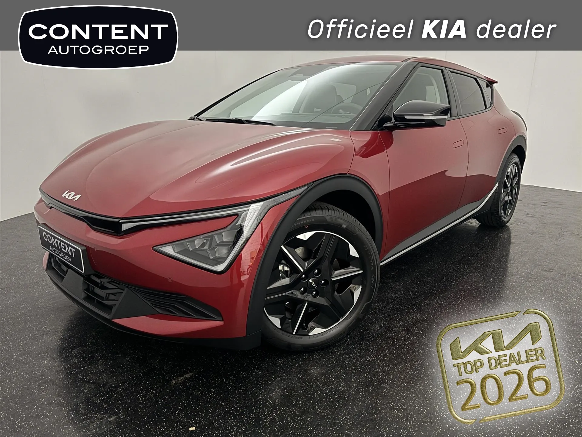 Kia EV6 met kenteken 76243 – vooraanzicht
