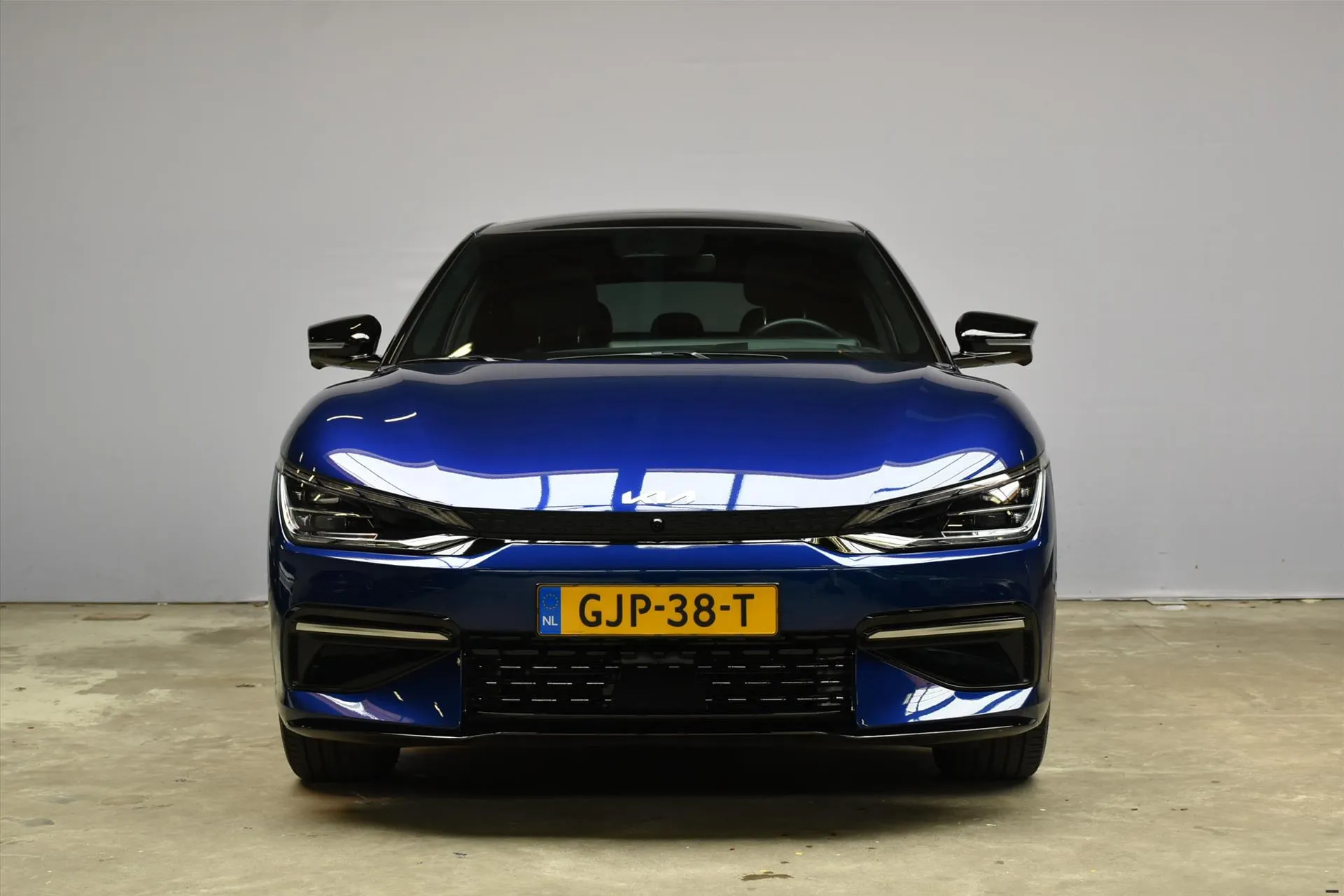 Kia EV6 met kenteken GJP-38-T – achteraanzicht