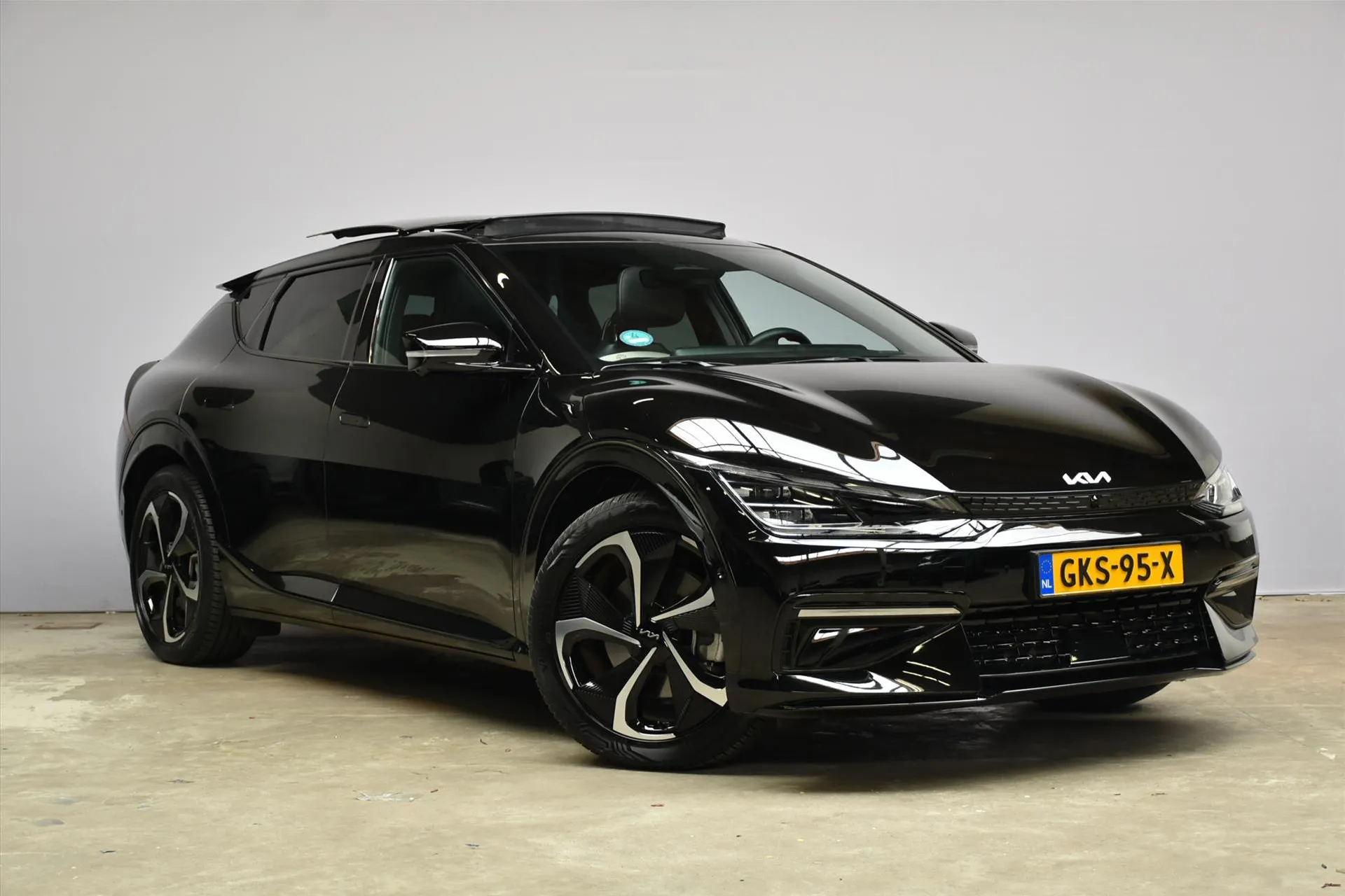 Kia EV6 met kenteken GKS-95-X – interieur