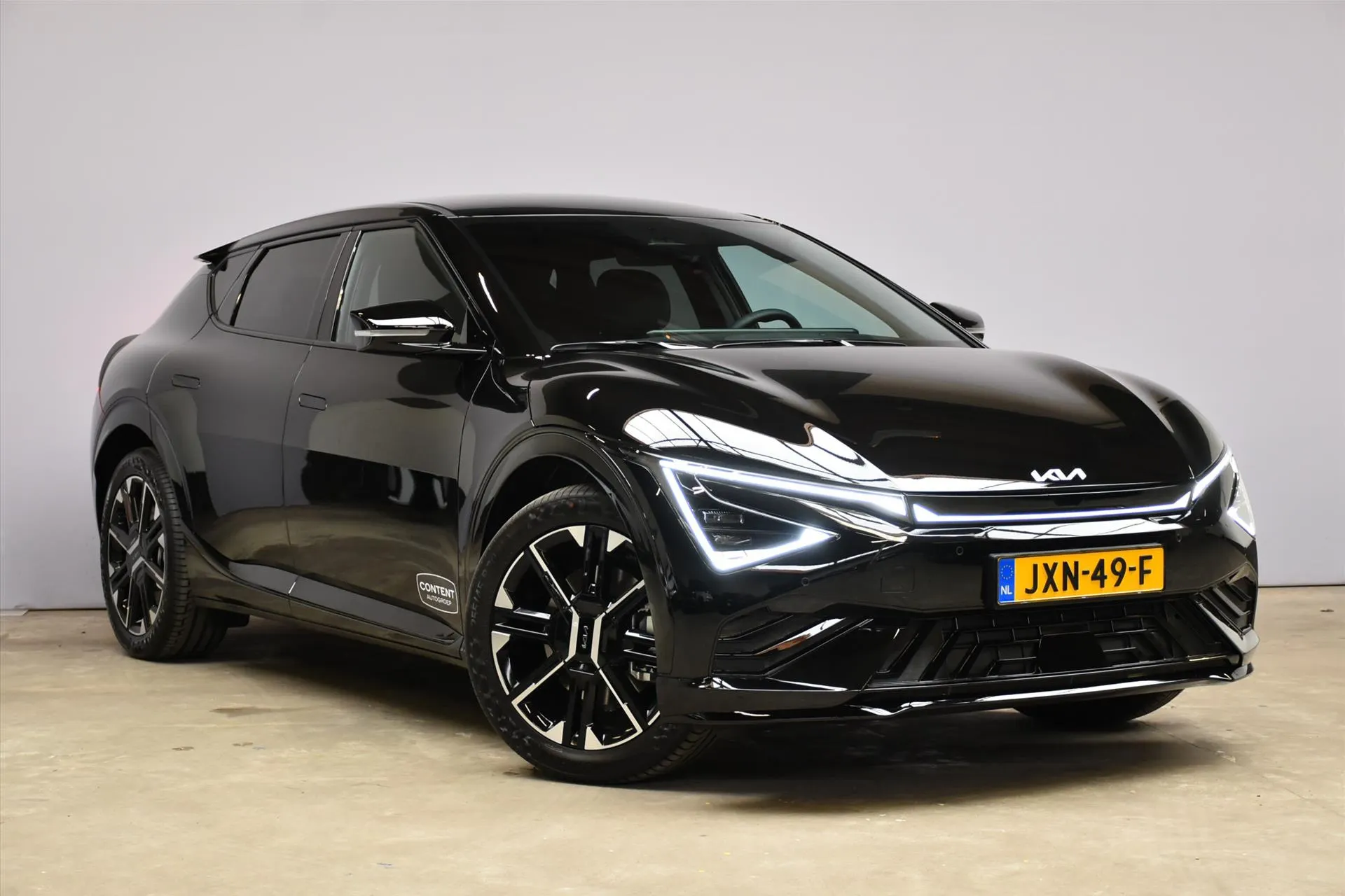 Kia EV6 met kenteken JXN-49-F – interieur