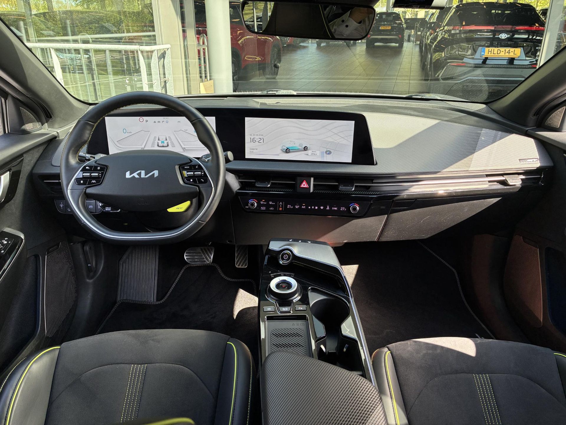 Kia EV6 met kenteken S-524-XK – detailfoto