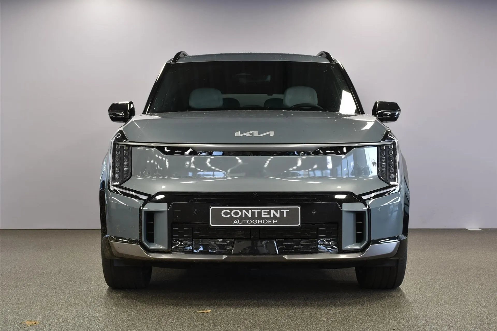 Kia EV9 met kenteken 55061 – achteraanzicht