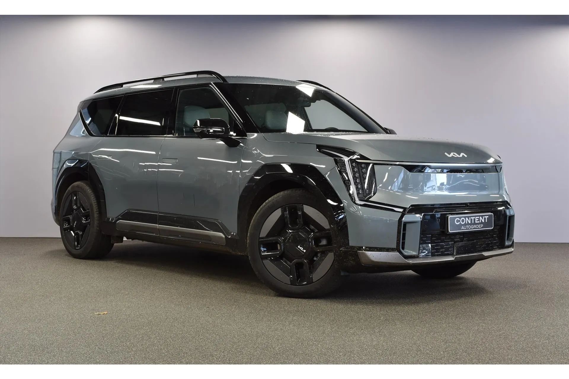 Kia EV9 met kenteken 55061 – interieur