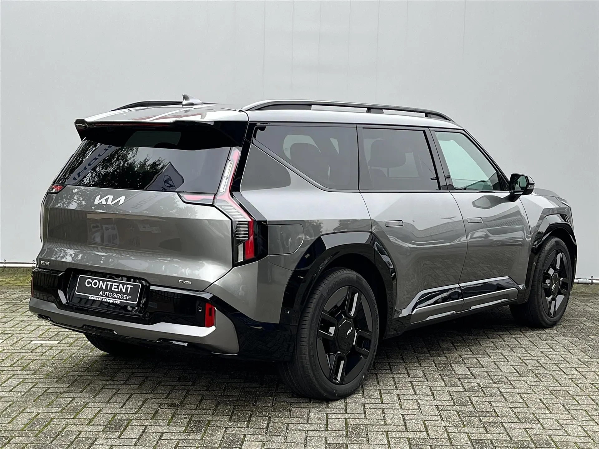 Kia EV9 met kenteken 57222 – detailfoto