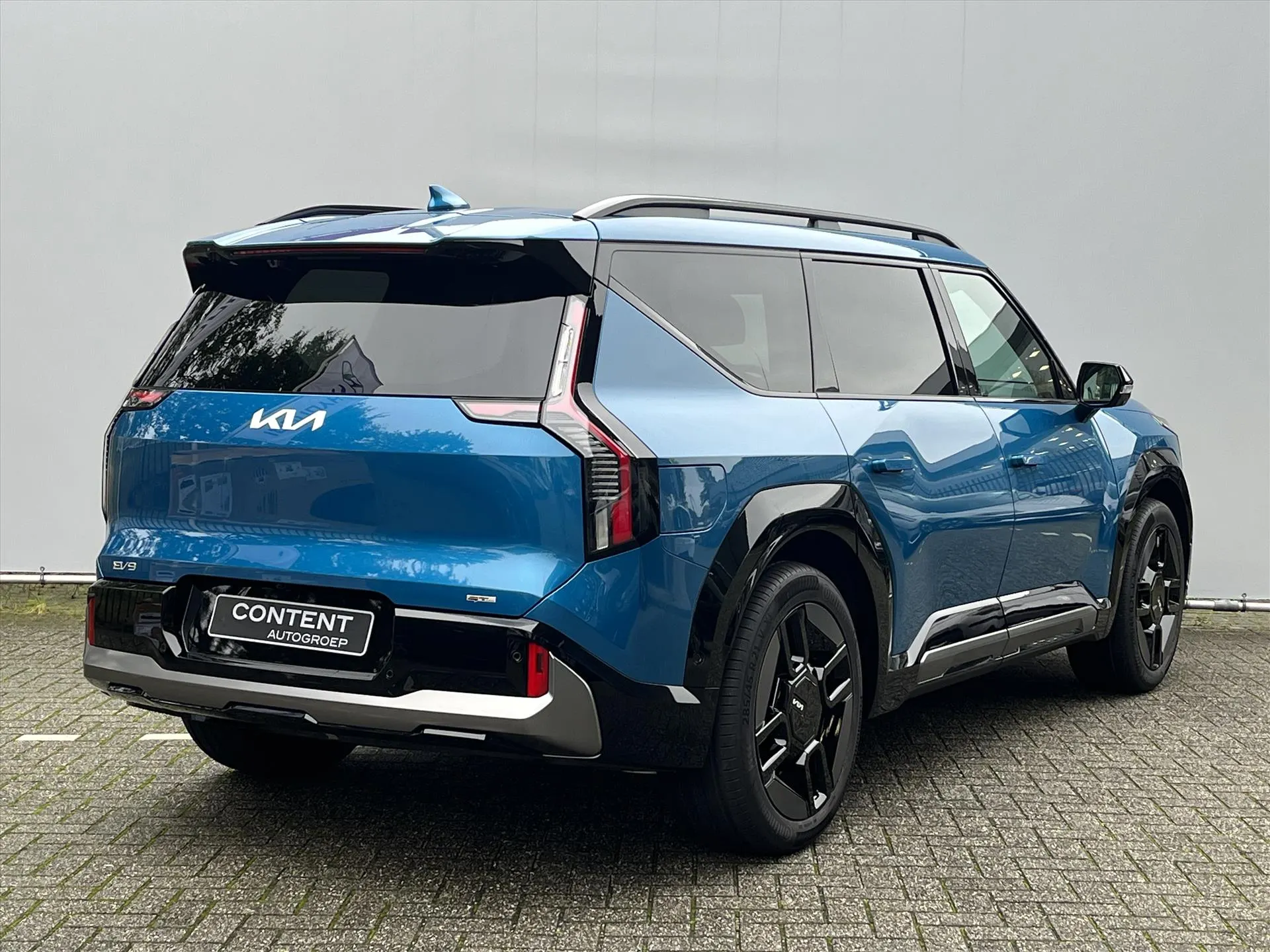 Kia EV9 met kenteken 57392 – detailfoto