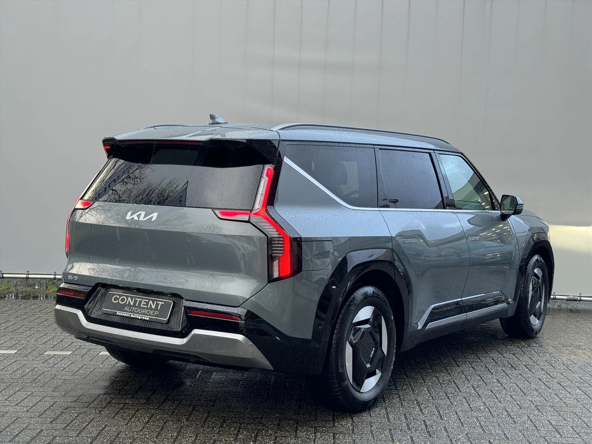 Kia EV9 met kenteken 57450 – detailfoto