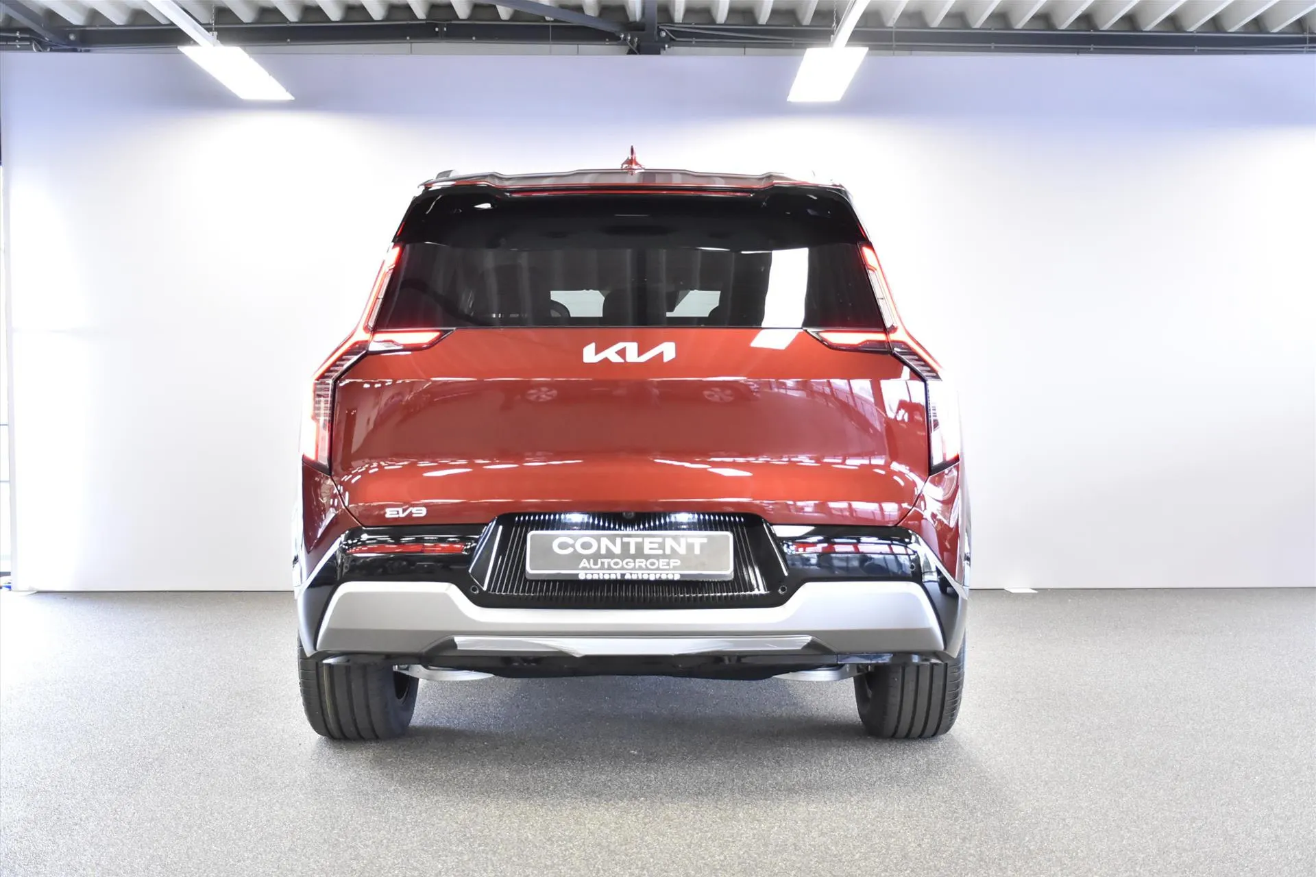 Kia EV9 met kenteken 58683 – interieur