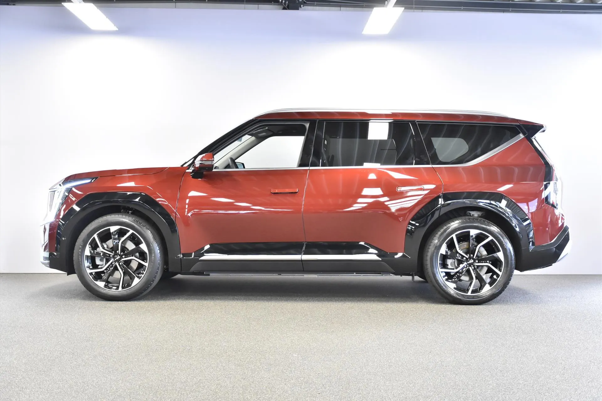 Kia EV9 met kenteken 58683 – detailfoto