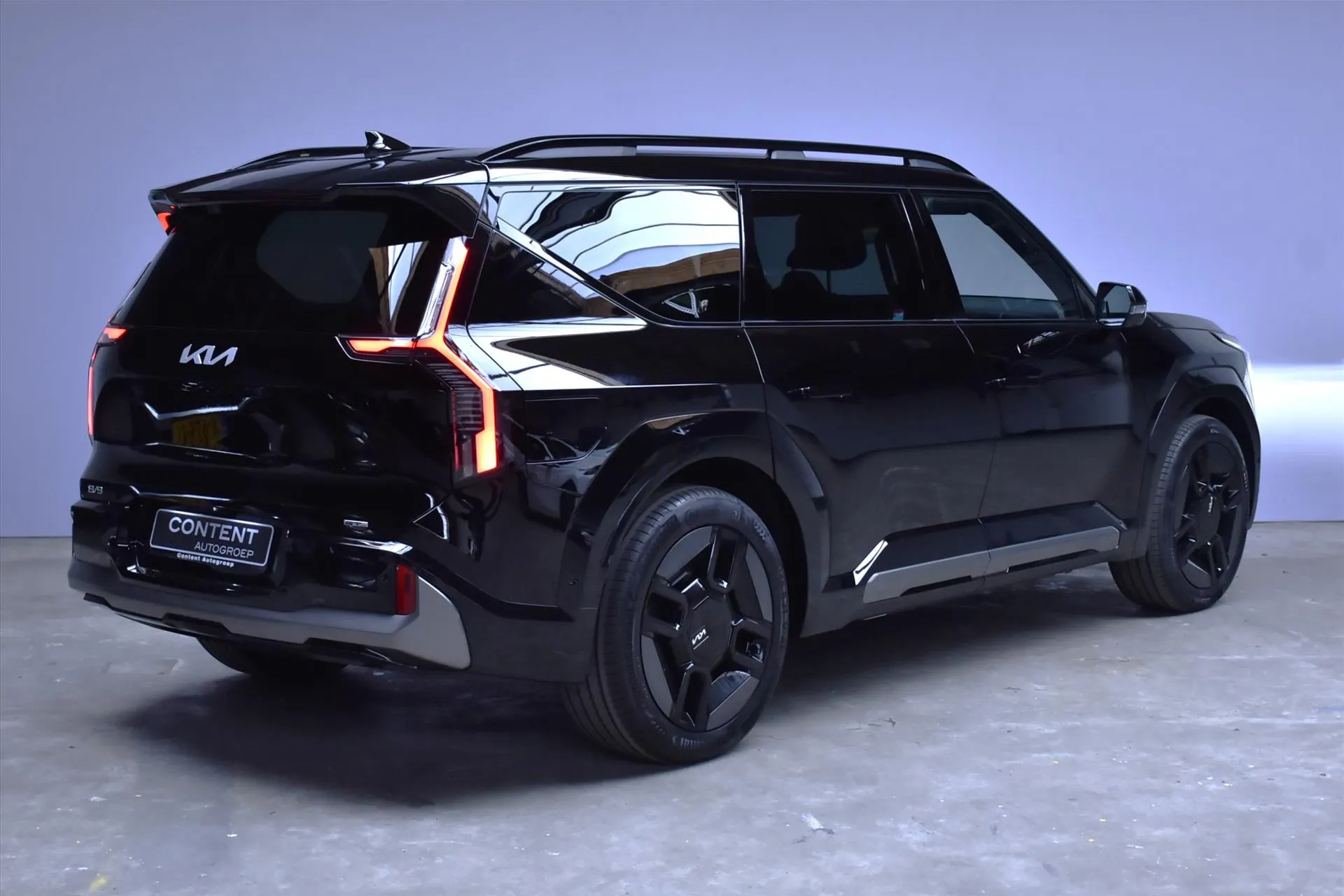 Kia EV9 met kenteken 64360 – detailfoto