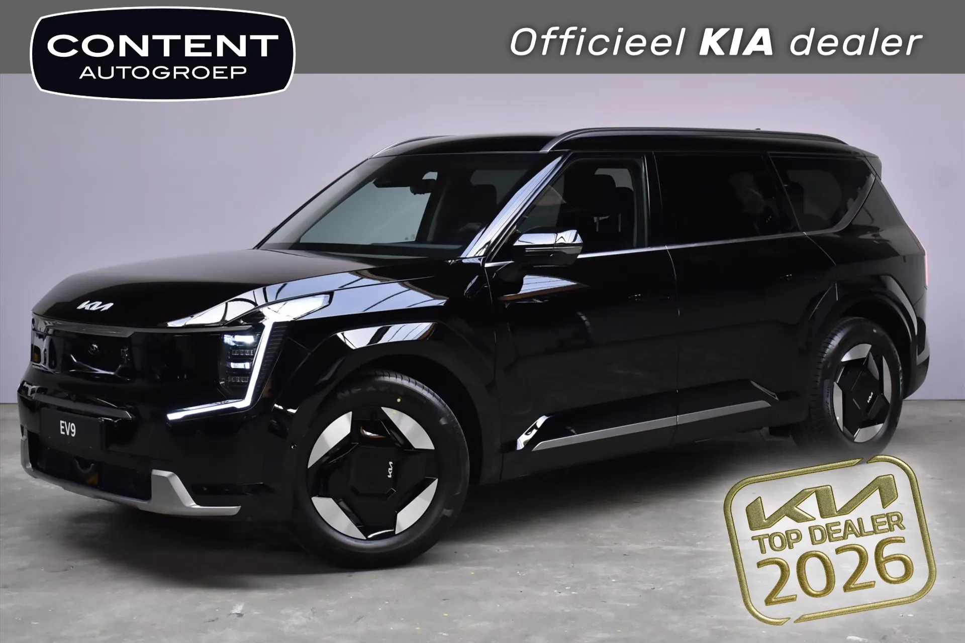 Kia EV9 met kenteken 64462 – vooraanzicht