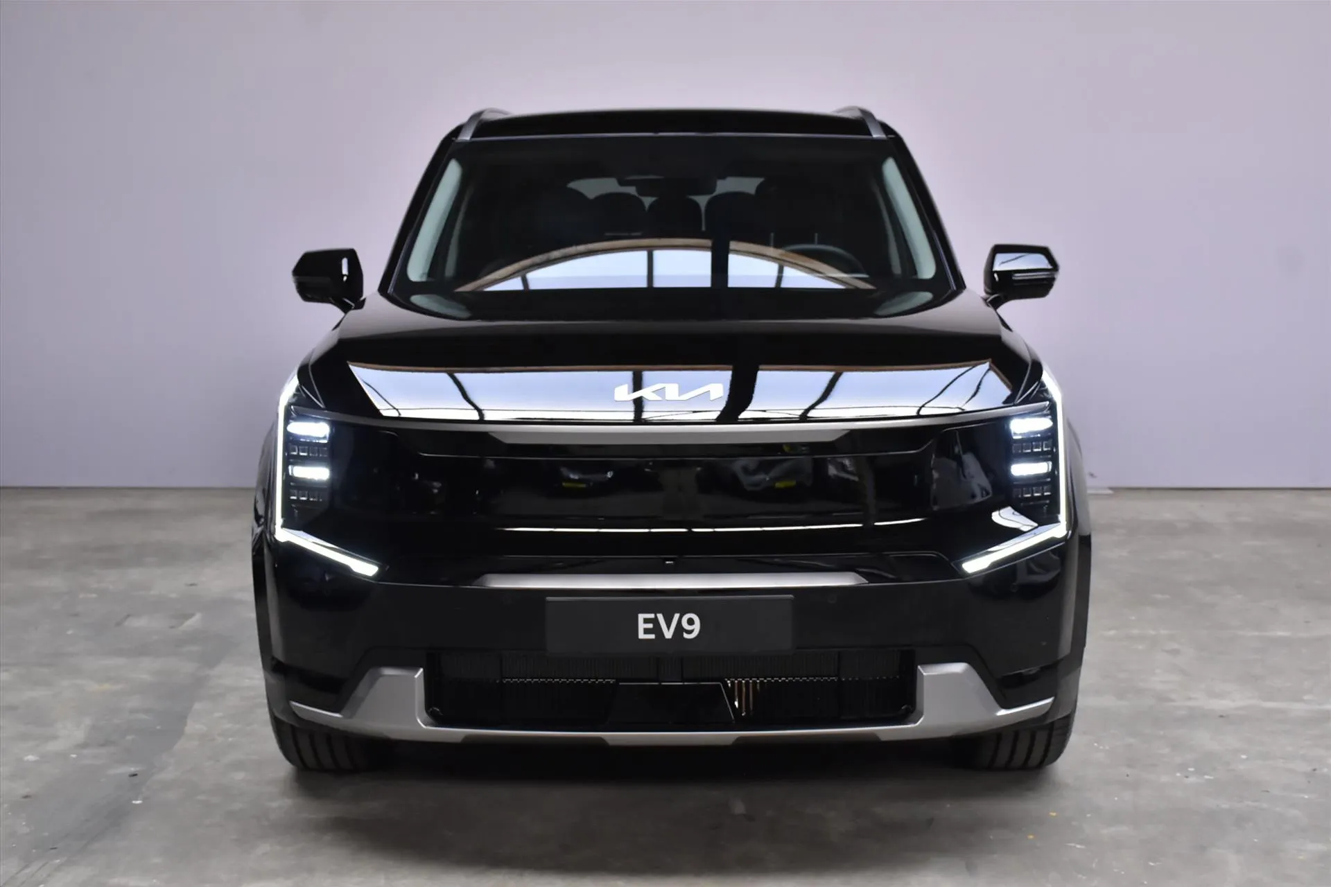 Kia EV9 met kenteken 64462 – interieur