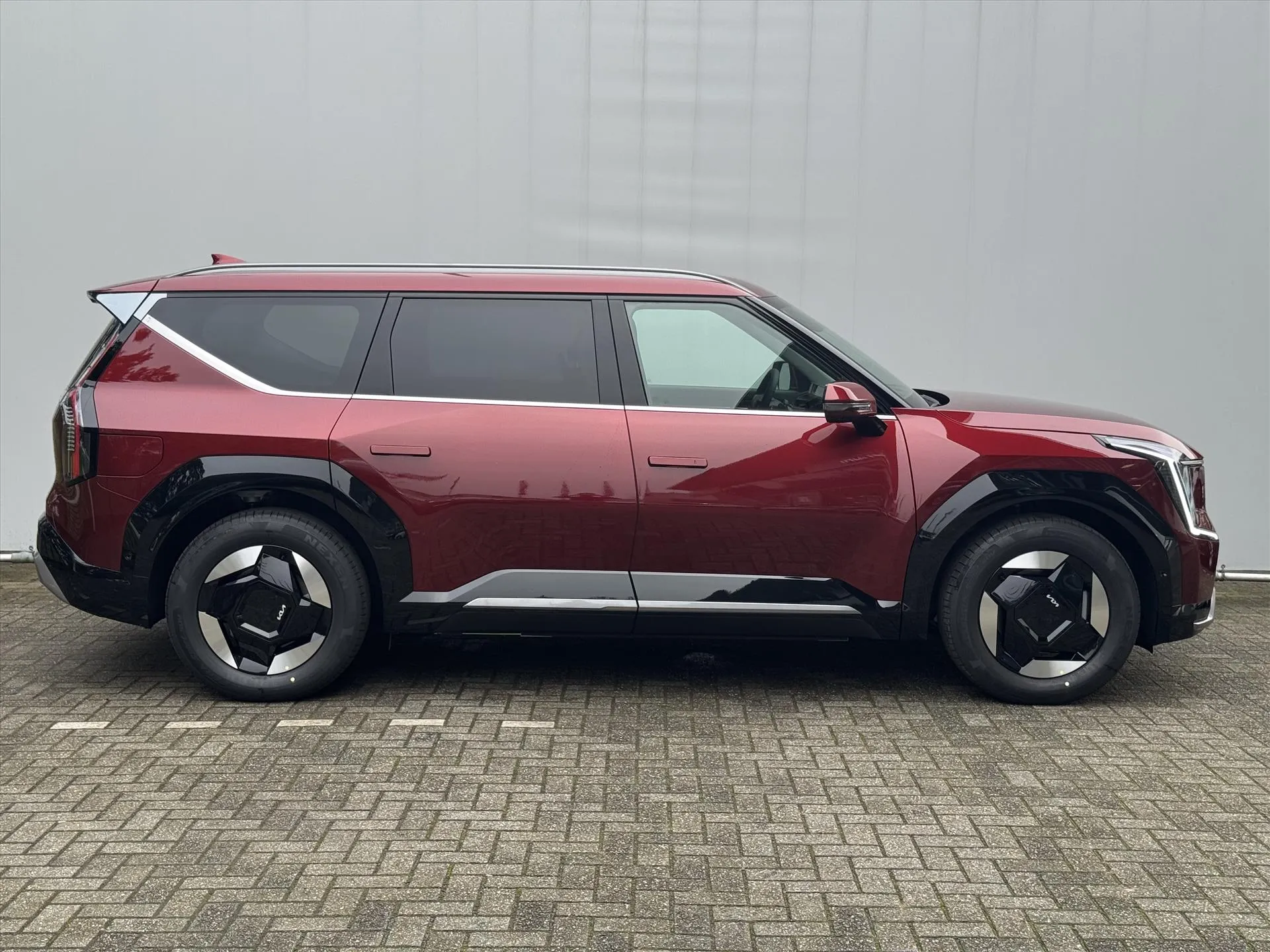 Kia EV9 met kenteken 65192 – detailfoto