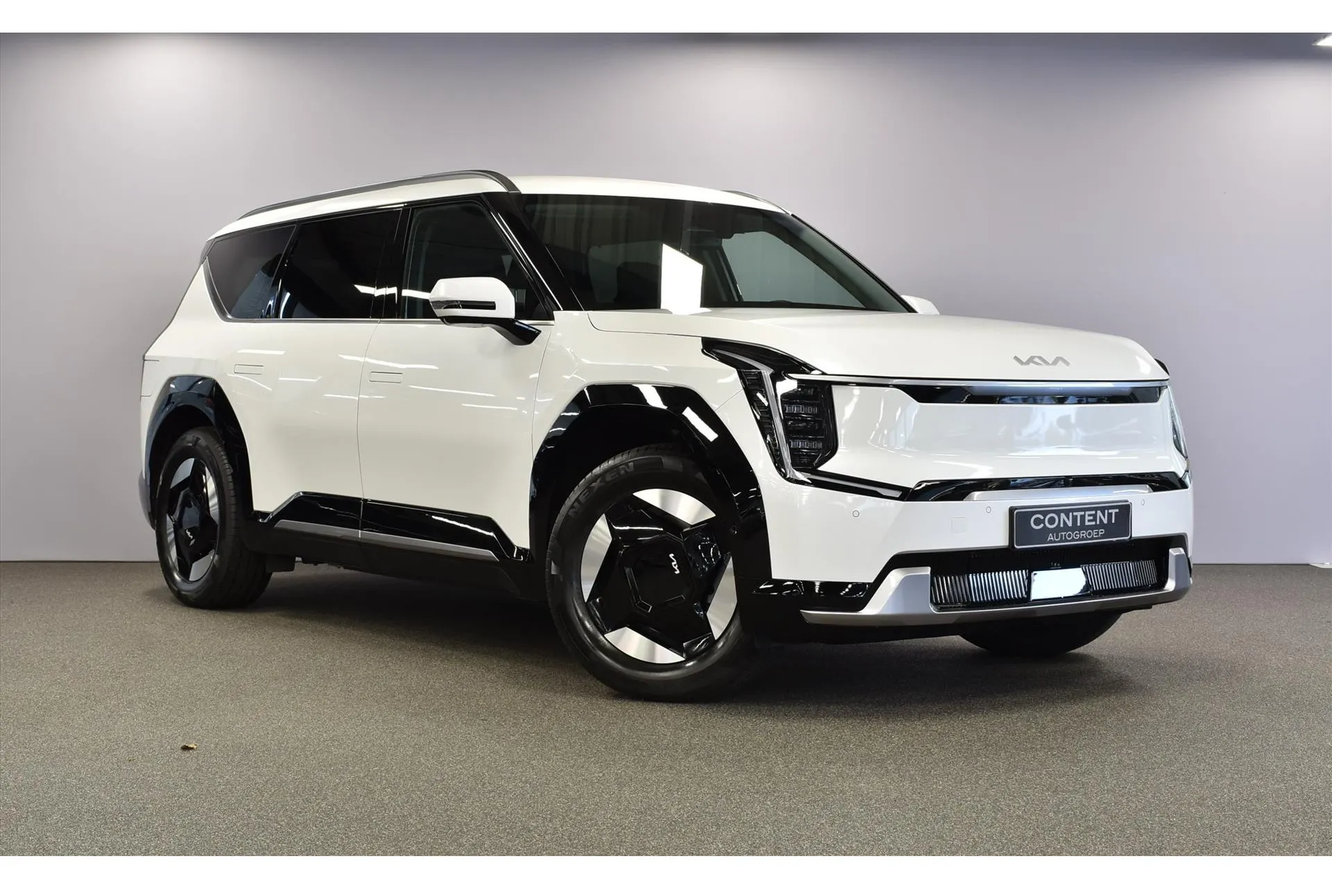 Kia EV9 met kenteken 72955 – interieur