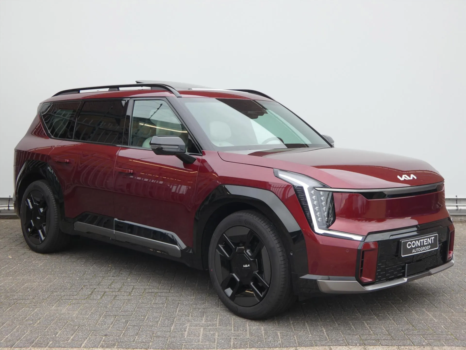Kia EV9 met kenteken 73085 – interieur