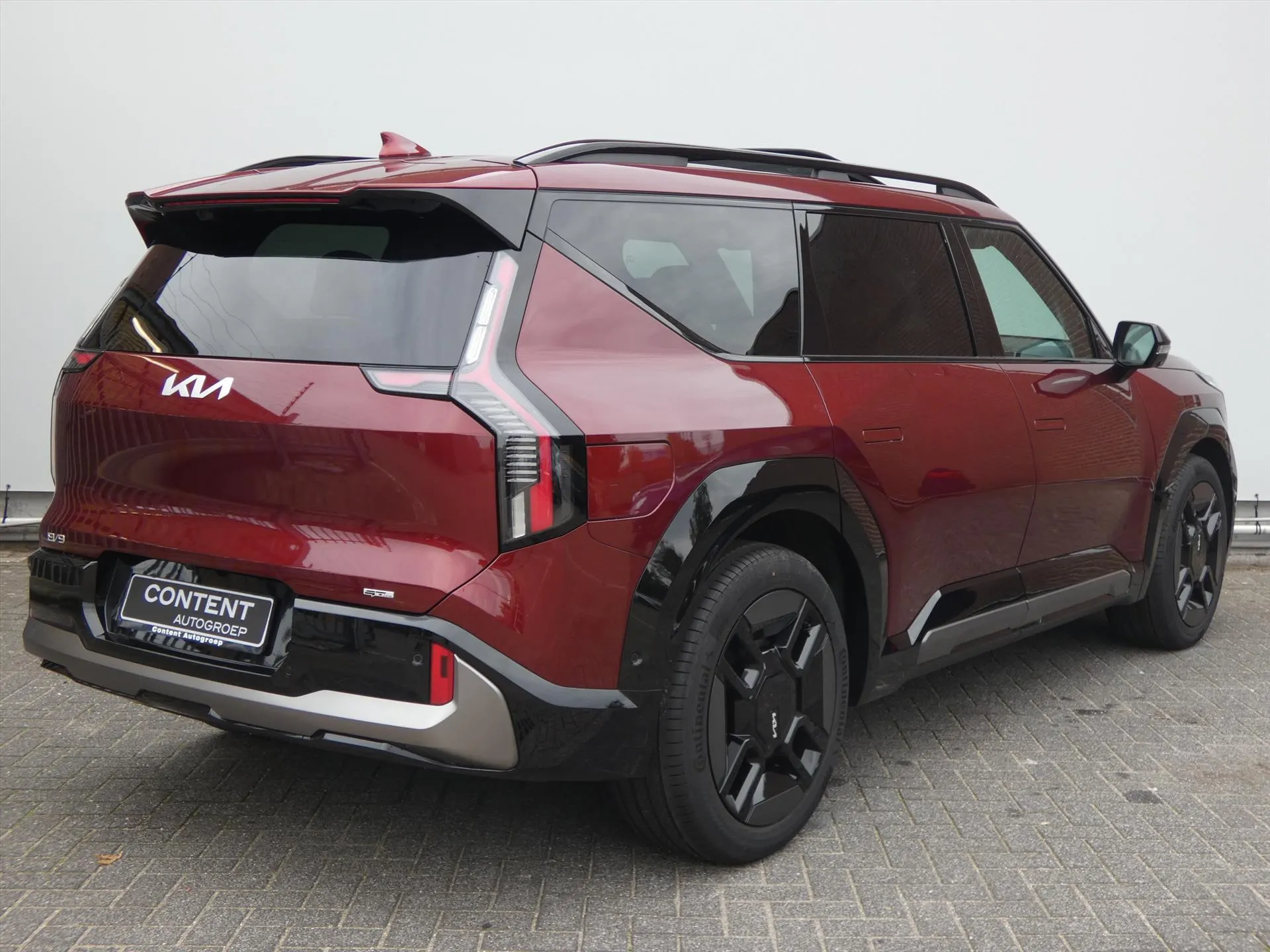 Kia EV9 met kenteken 73085 – detailfoto