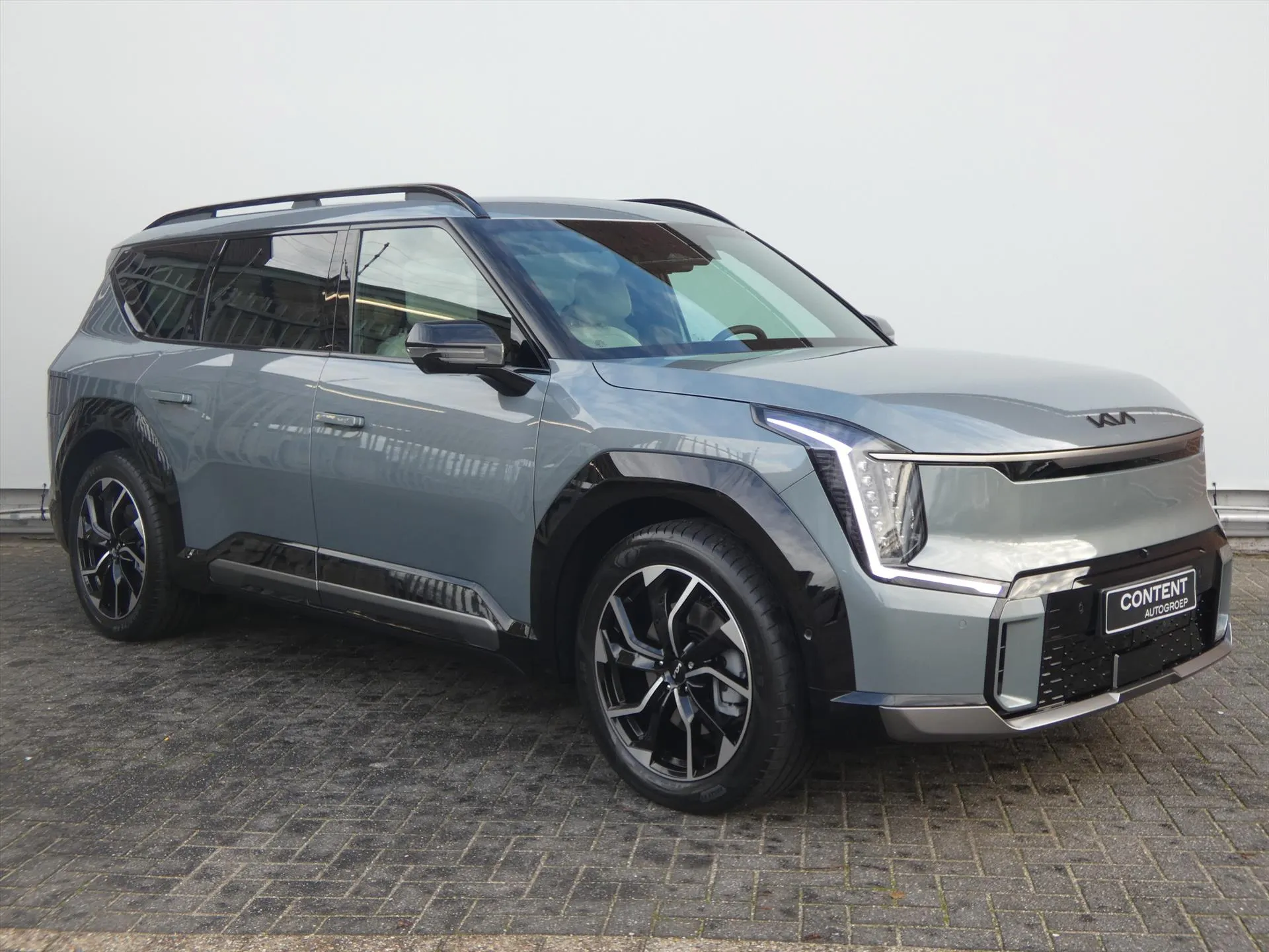 Kia EV9 met kenteken 73087 – interieur