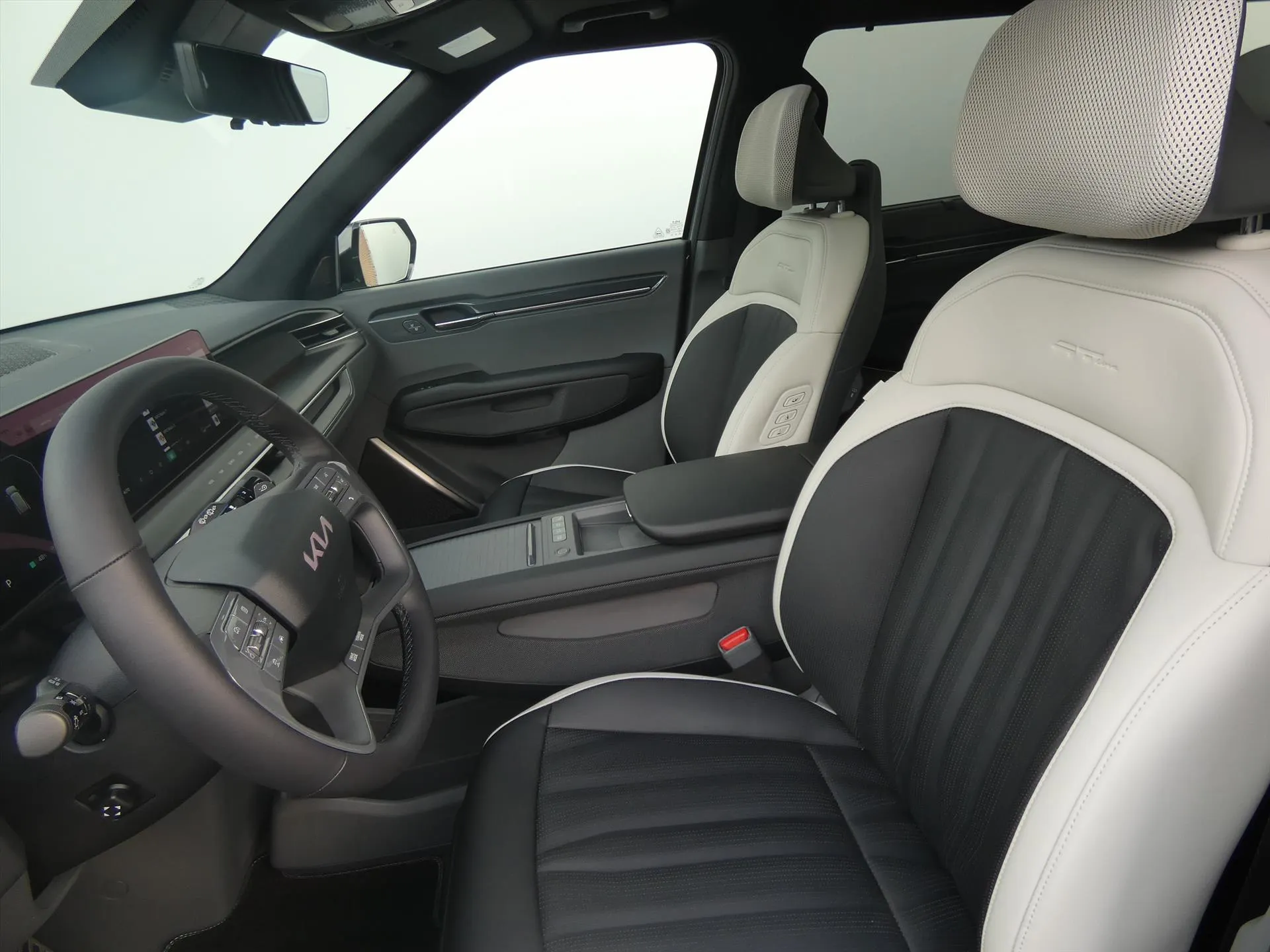 Kia EV9 met kenteken 73087 – detailfoto