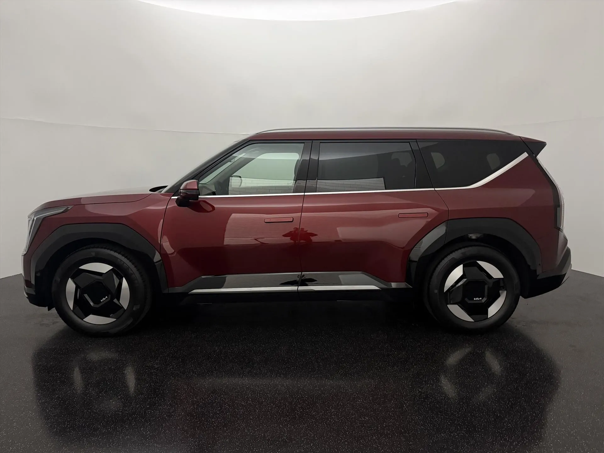 Kia EV9 met kenteken 73394 – achteraanzicht