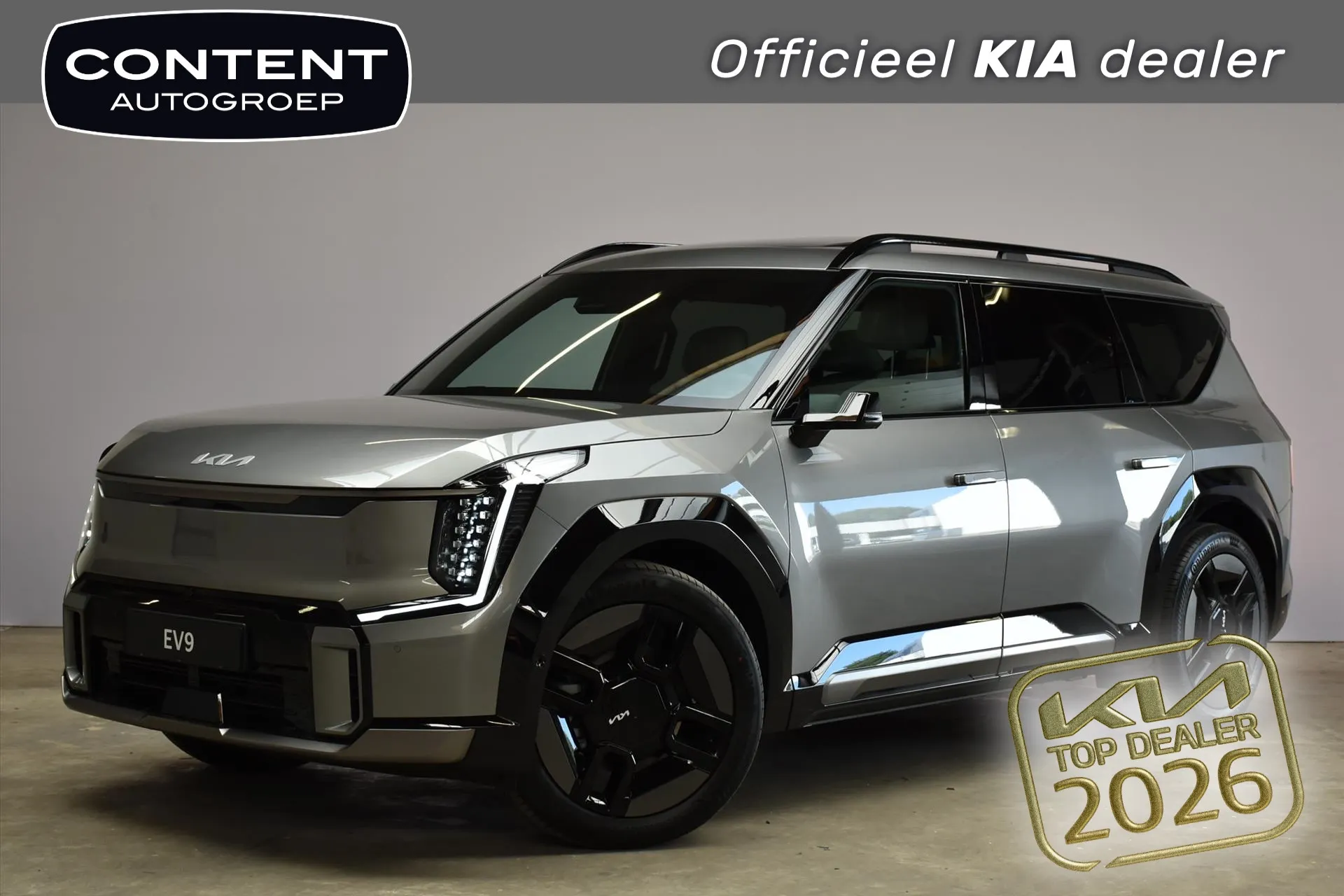 Kia EV9 met kenteken 74414 – vooraanzicht